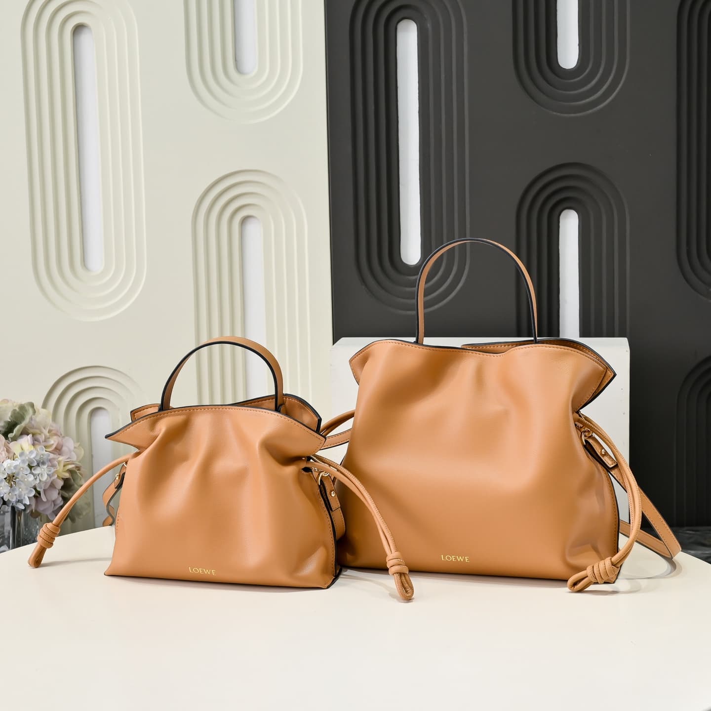 Loewe Gold Small Crossbody Bag