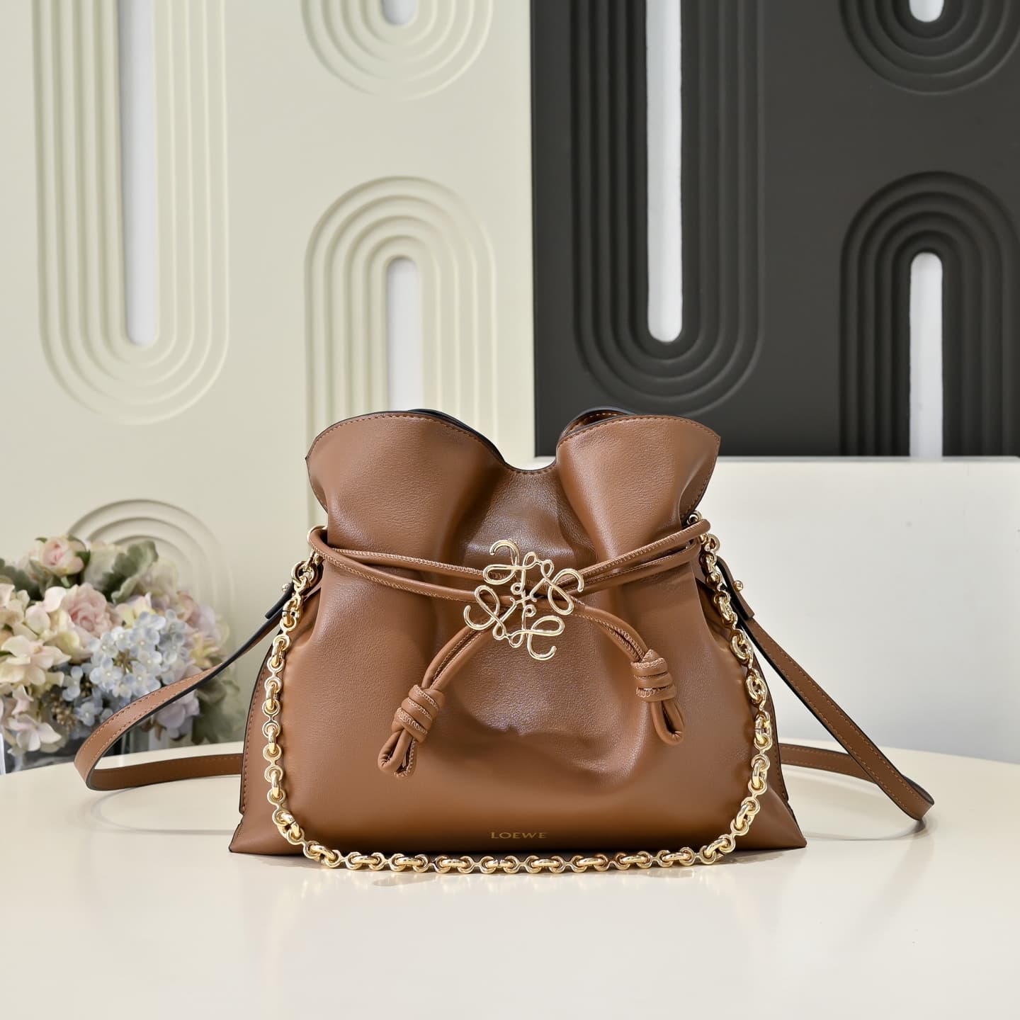 Loewe Gold Large Crossbody Bag