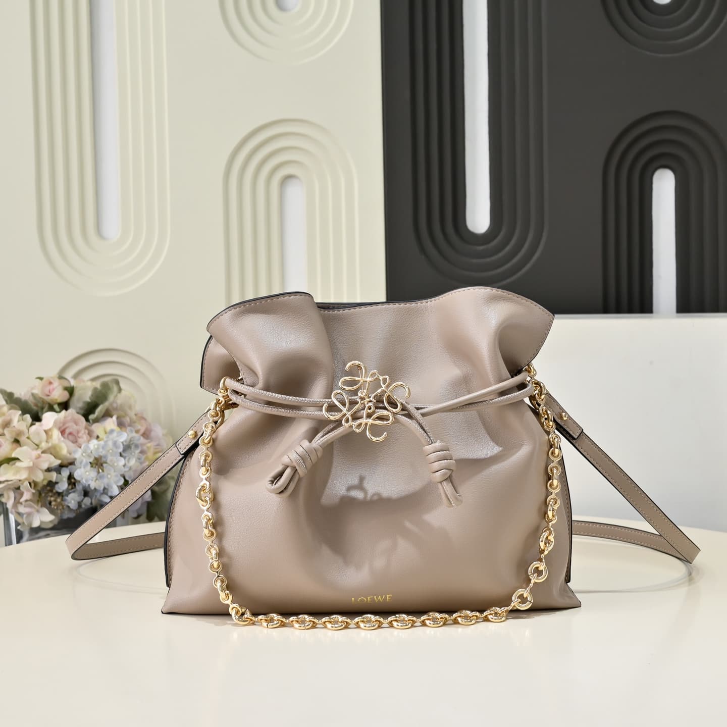 Loewe Gold Large Crossbody Bag