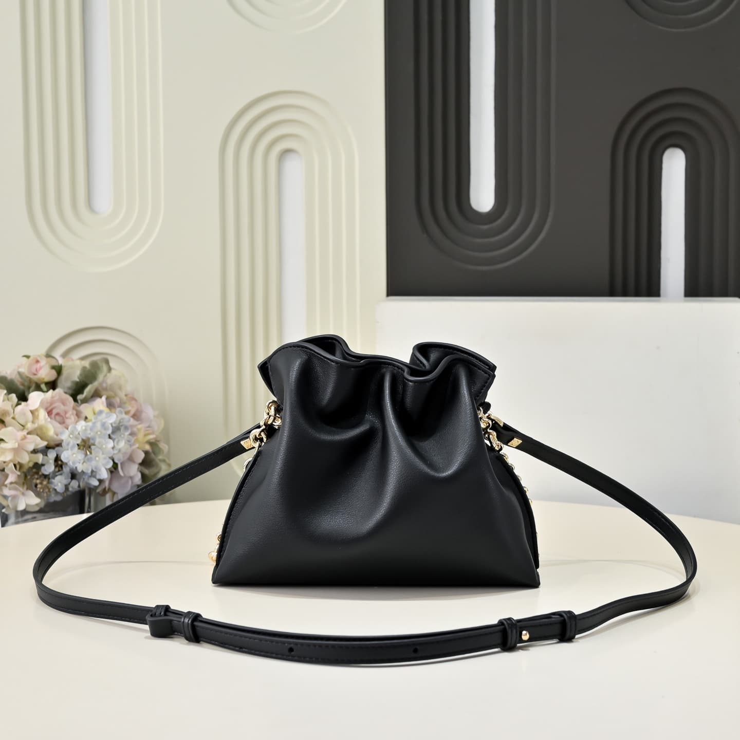 Loewe Gold Small Crossbody Bag