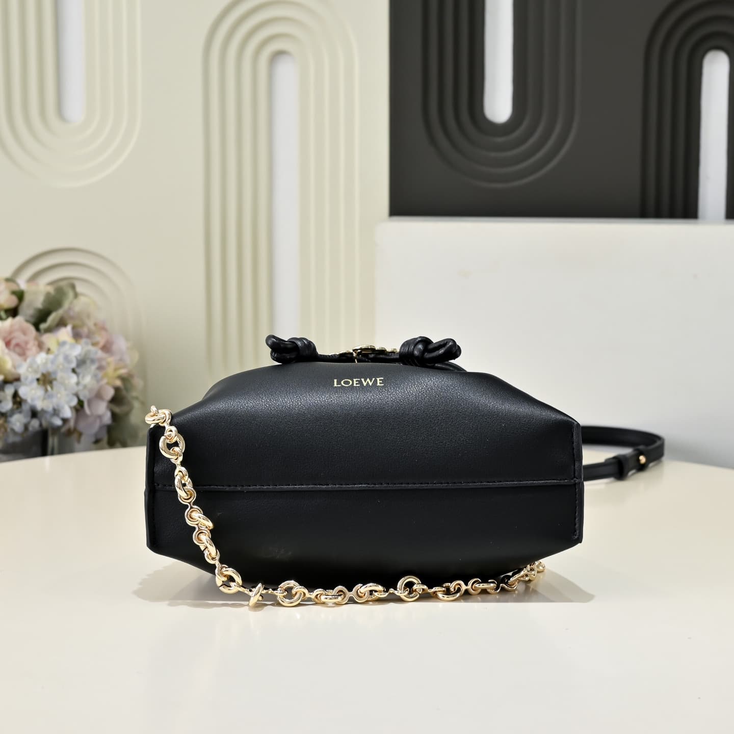 Loewe Gold Small Crossbody Bag