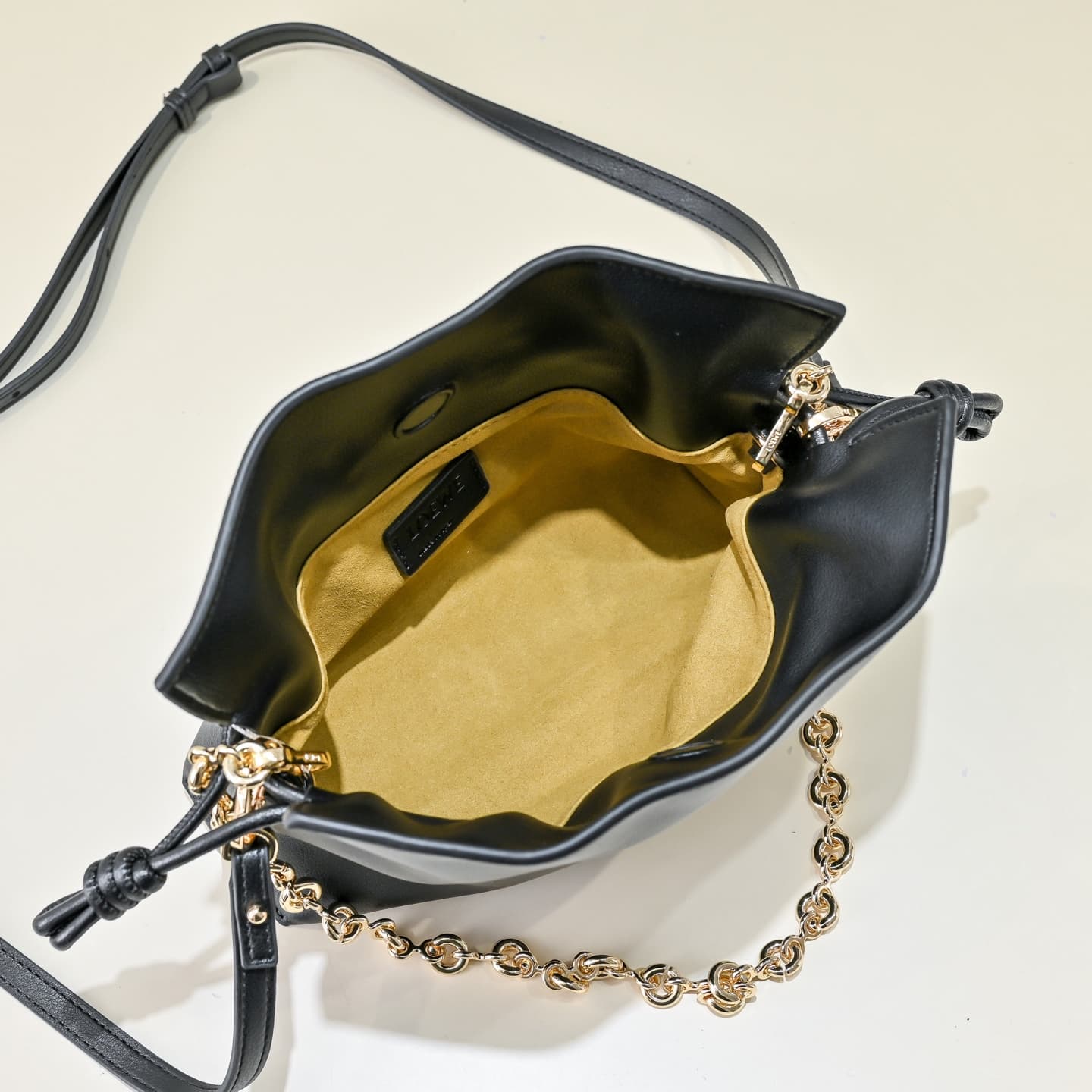Loewe Gold Small Crossbody Bag