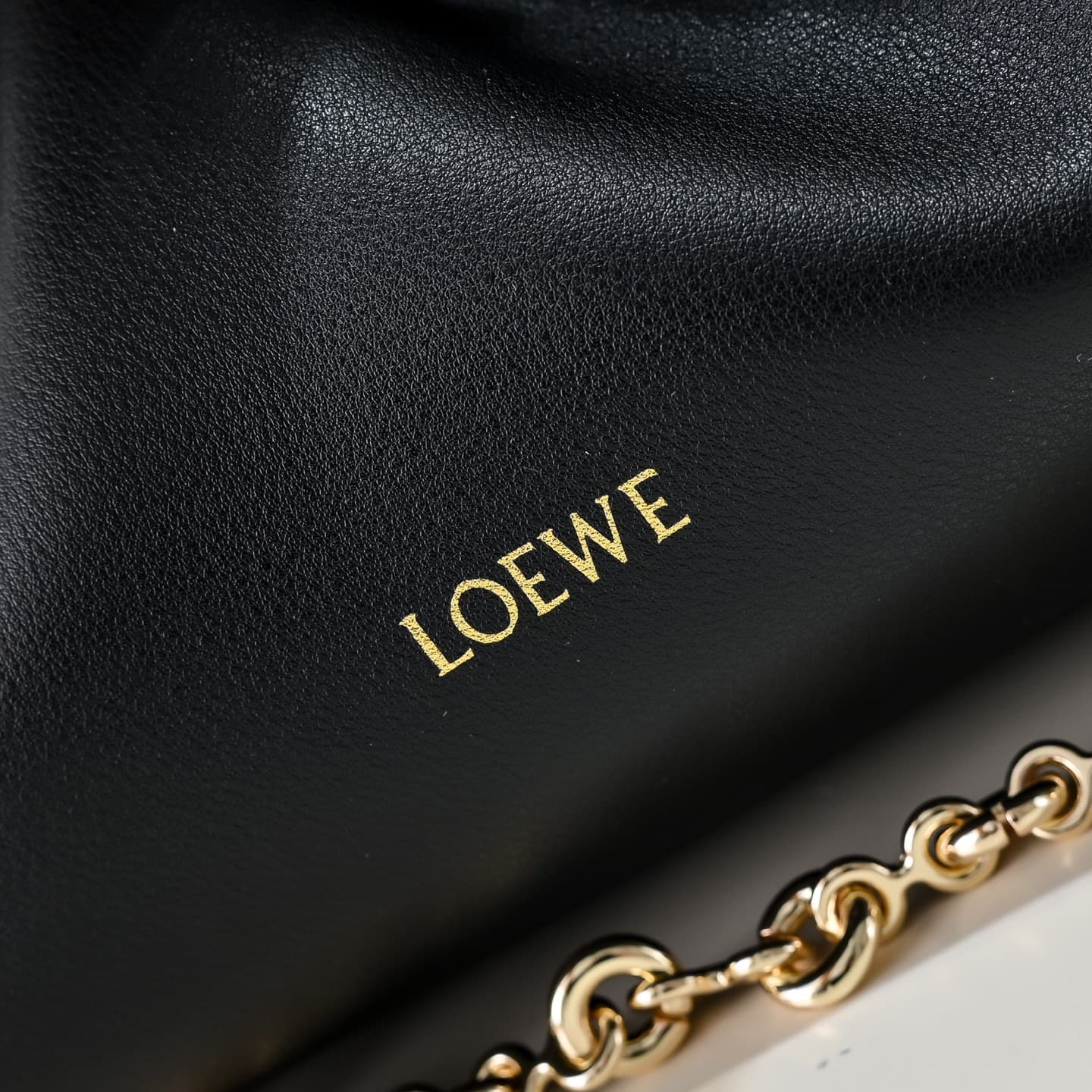 Loewe Gold Small Crossbody Bag