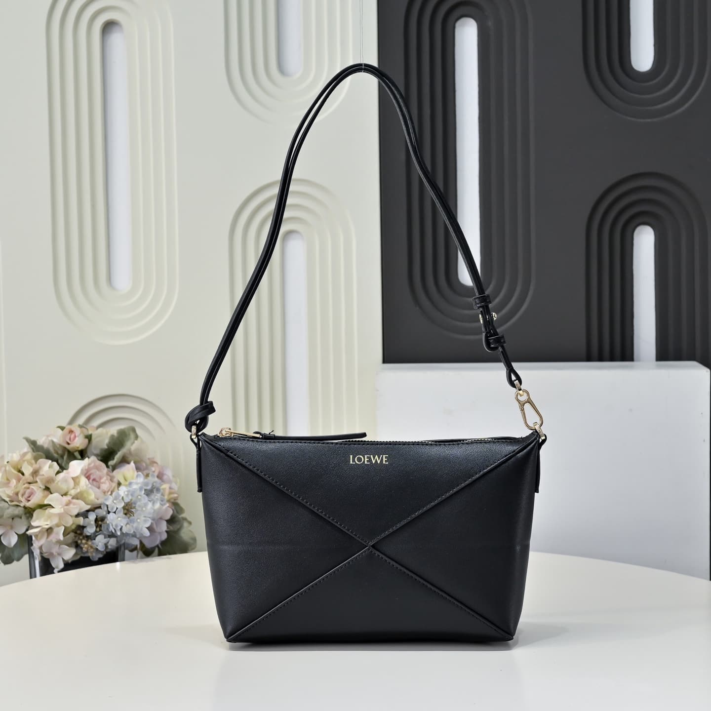 Loewe Gold Crossbody Bag