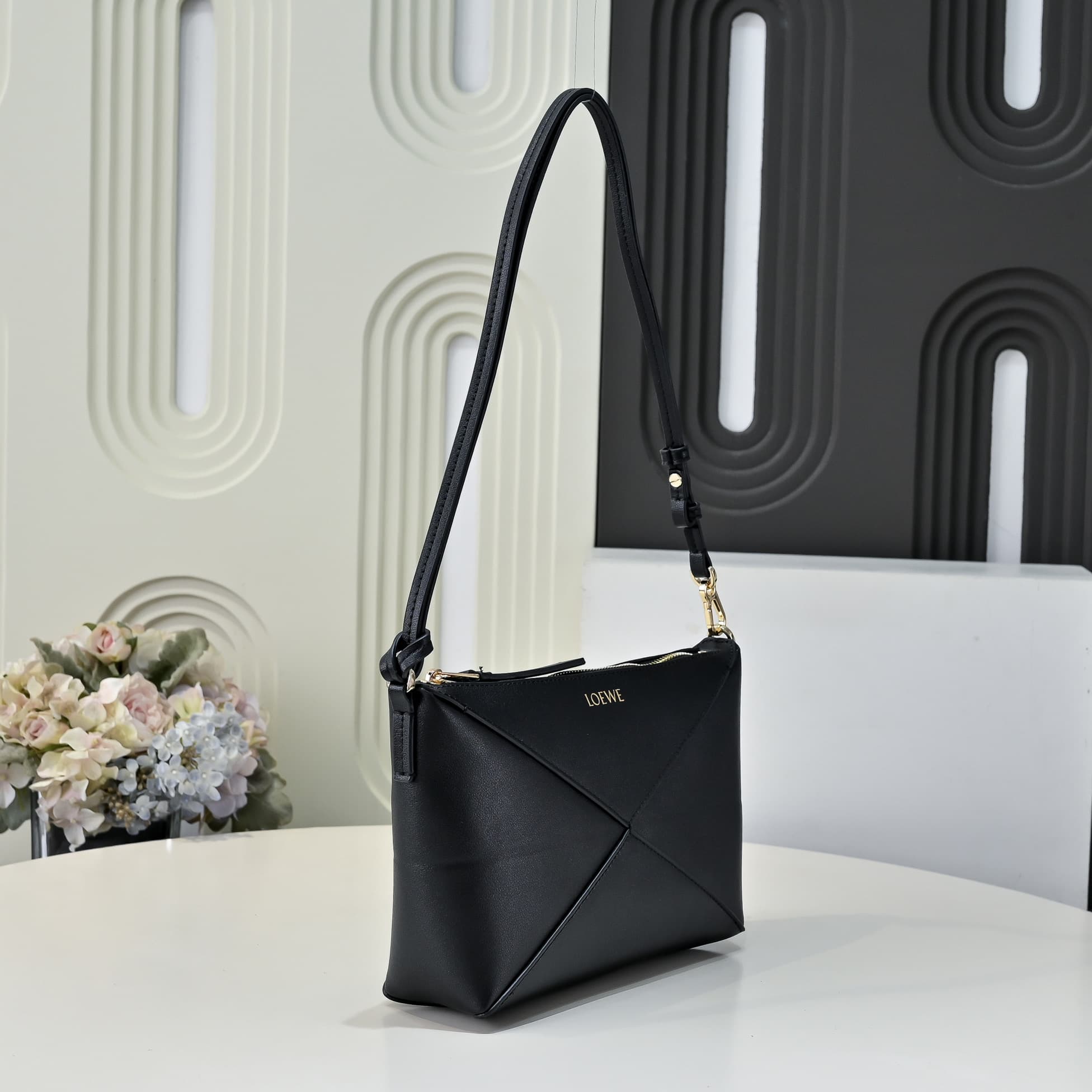 Loewe Gold Crossbody Bag