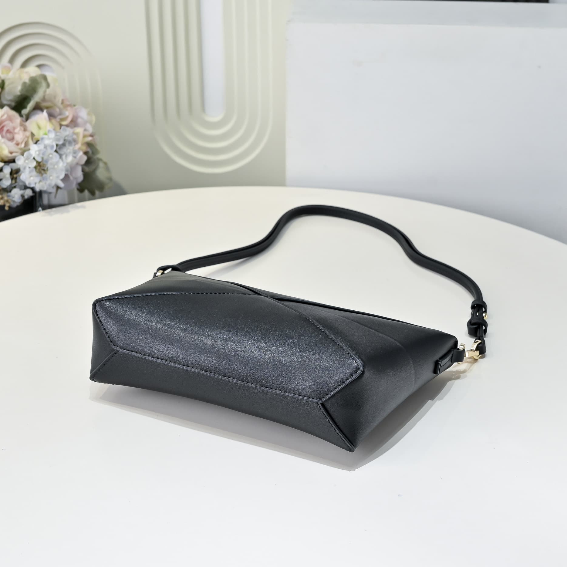 Loewe Gold Crossbody Bag