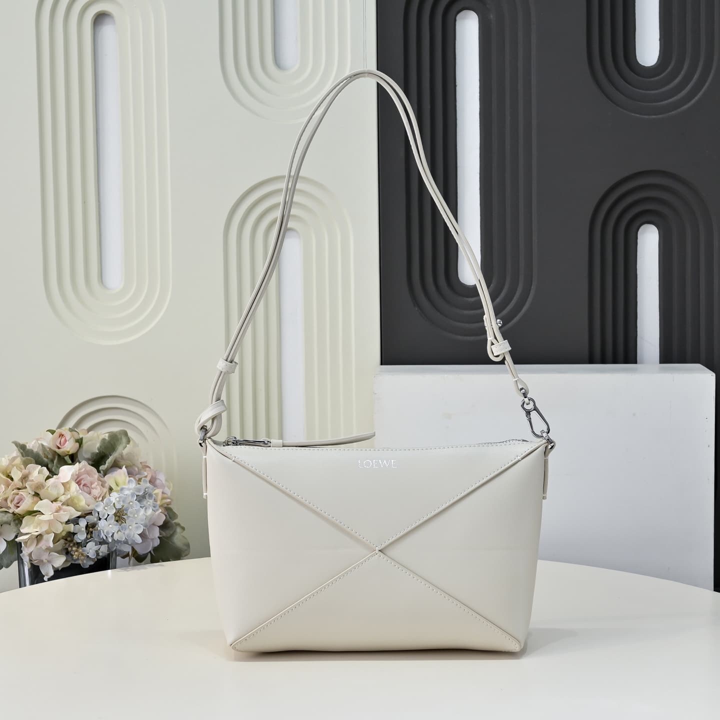 Loewe Gold Crossbody Bag