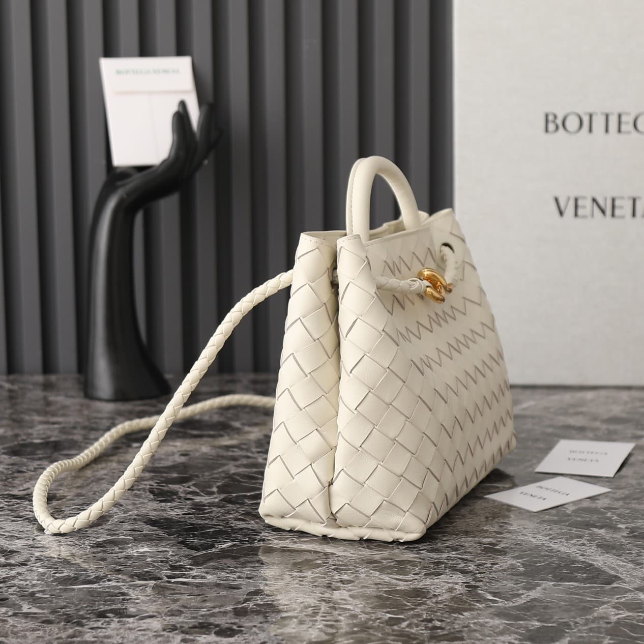 Bottega Veneta Cream Bag