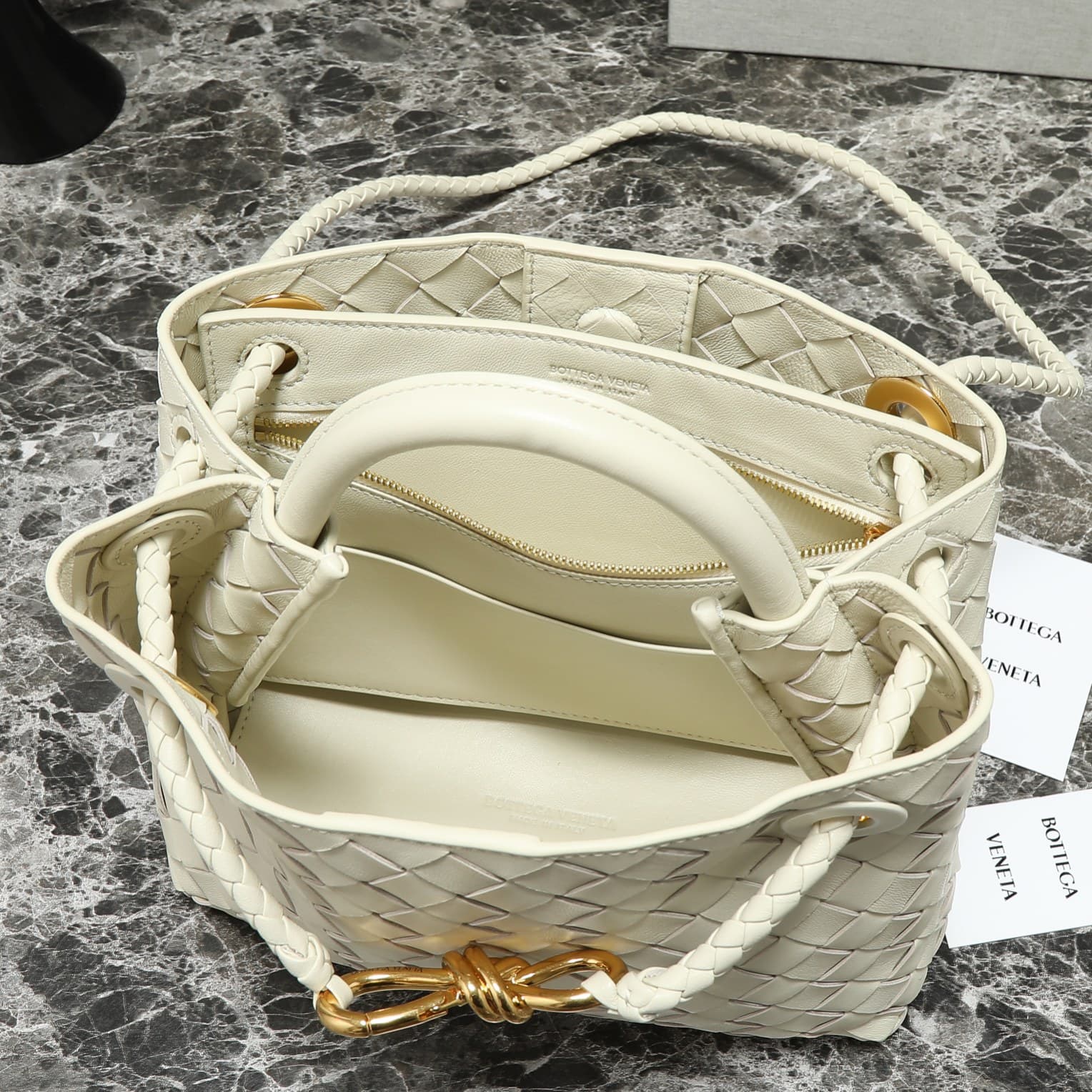 Bottega Veneta Cream Bag