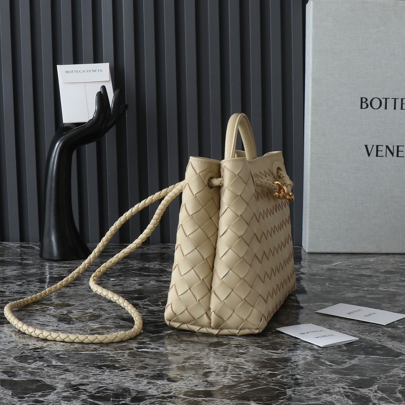 Bottega Veneta Cream Bag