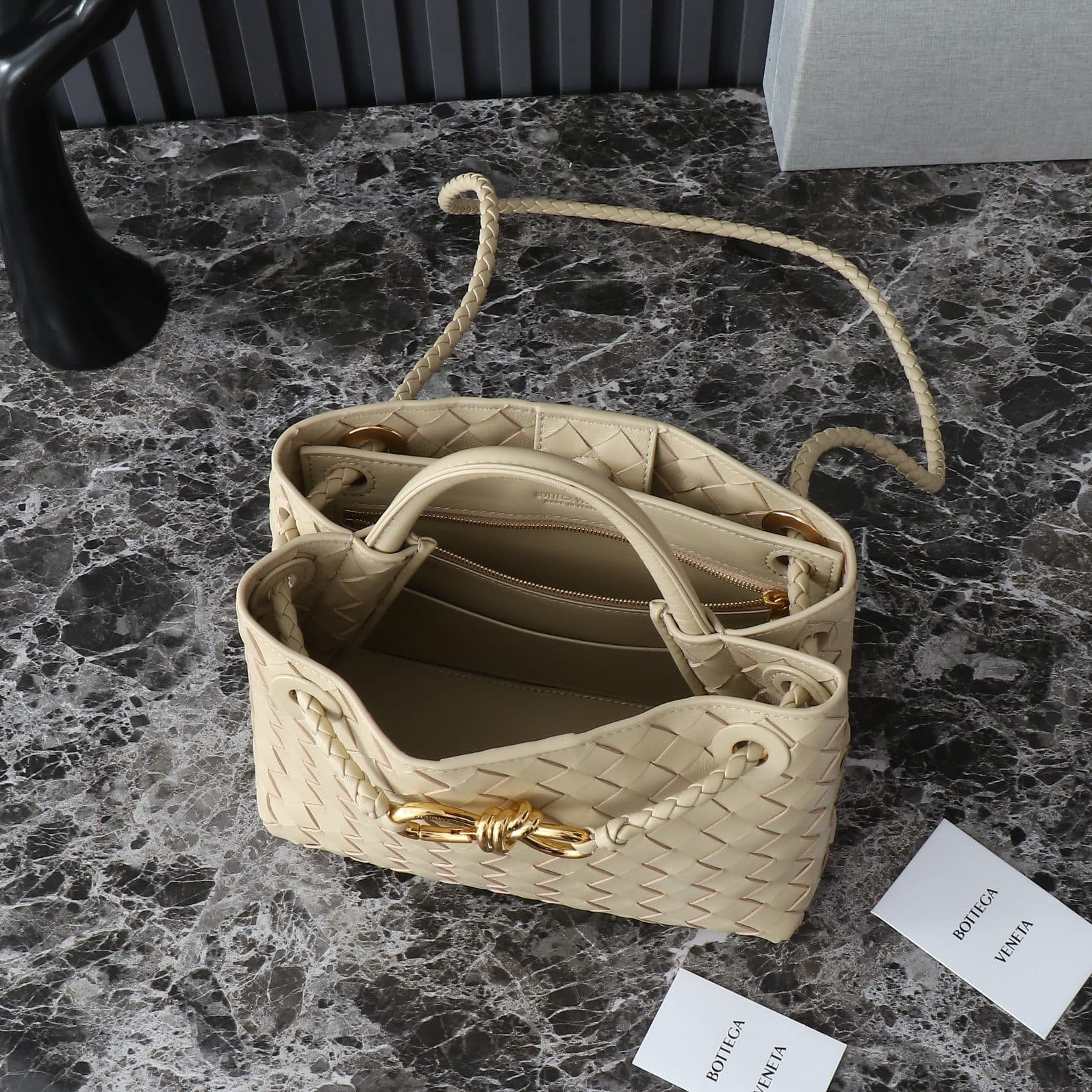 Bottega Veneta Cream Bag