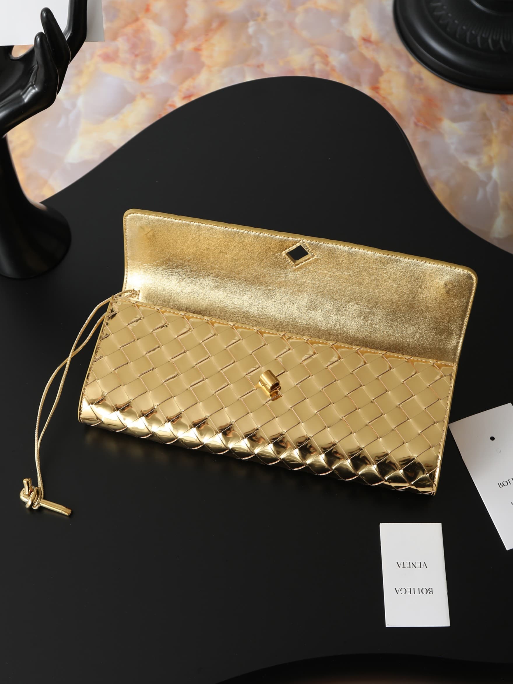 Bottega Veneta Yellow Bag 741511