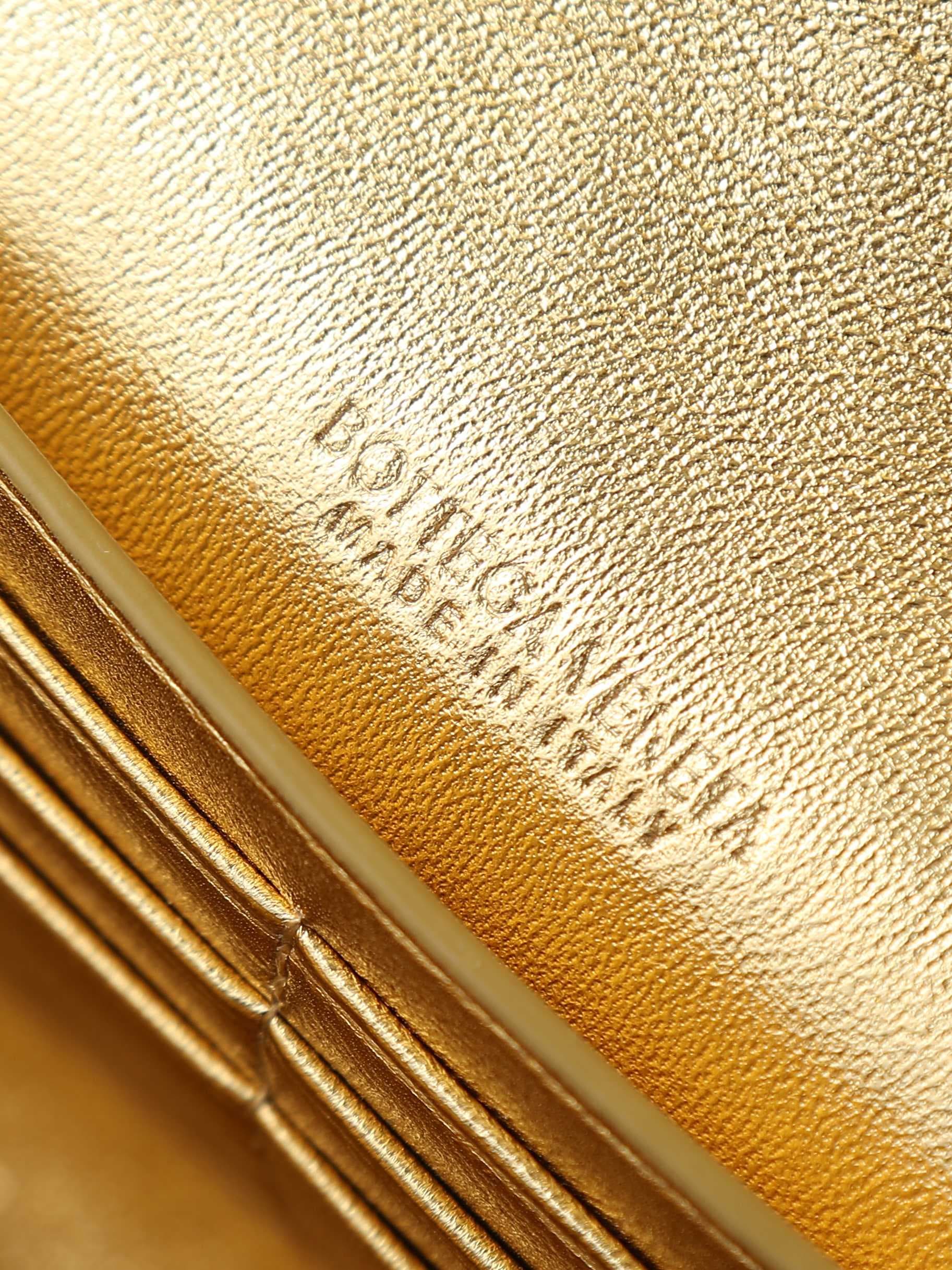 Bottega Veneta Yellow Bag 741511