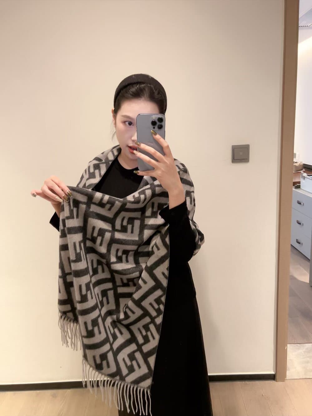 Fendi Grey Apparel