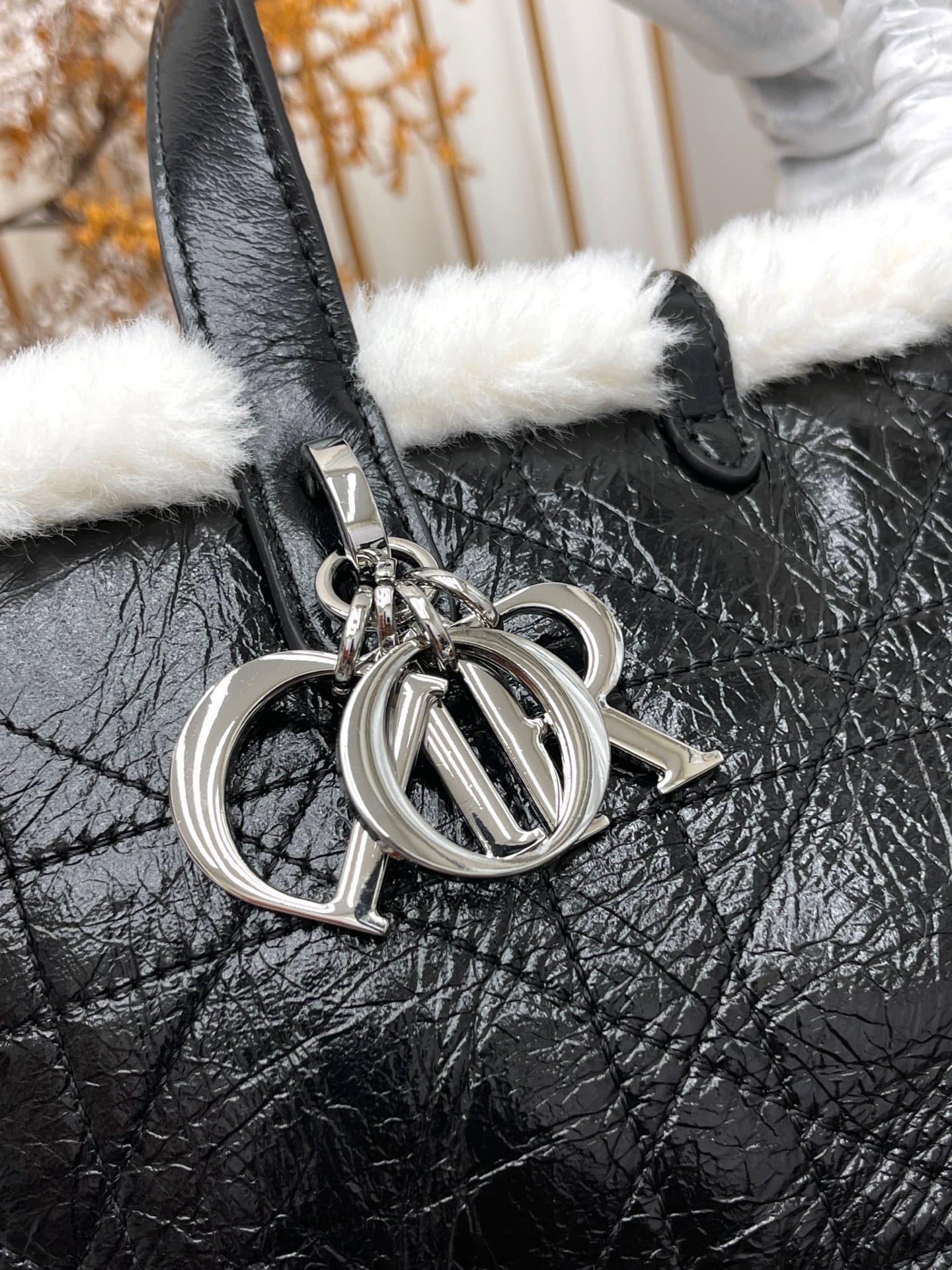 Dior Cream Medium Wallet