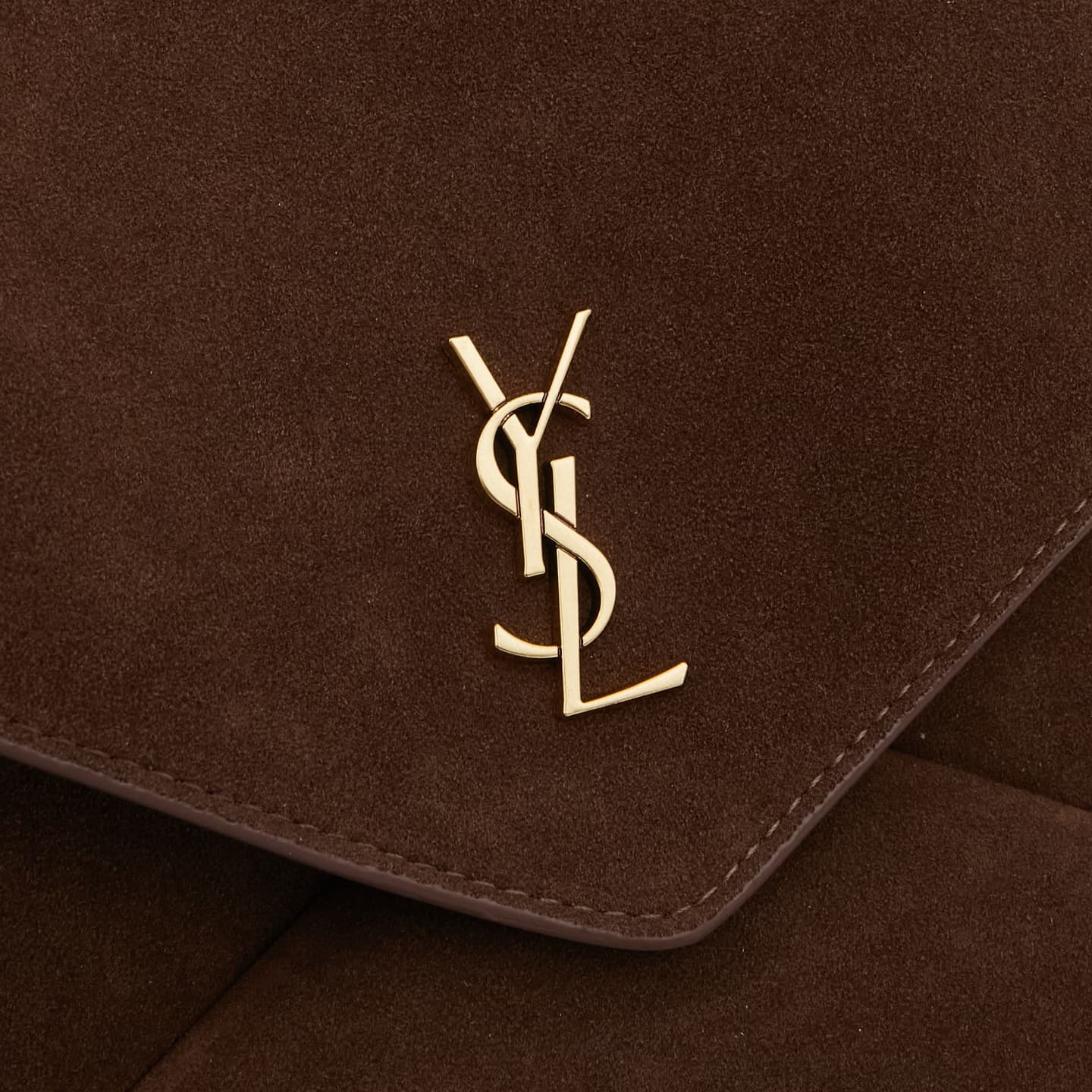 Saint Laurent Gold Pouch