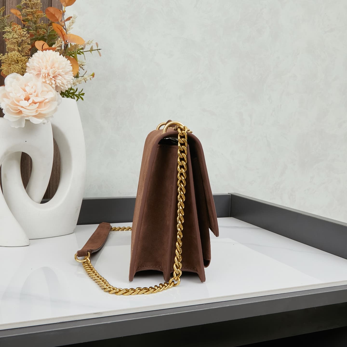 Saint Laurent Black Crossbody Bag 6038