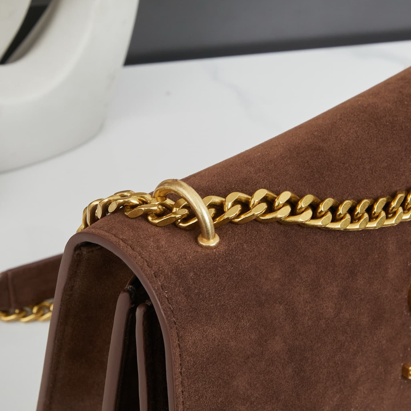 Saint Laurent Black Crossbody Bag 6038