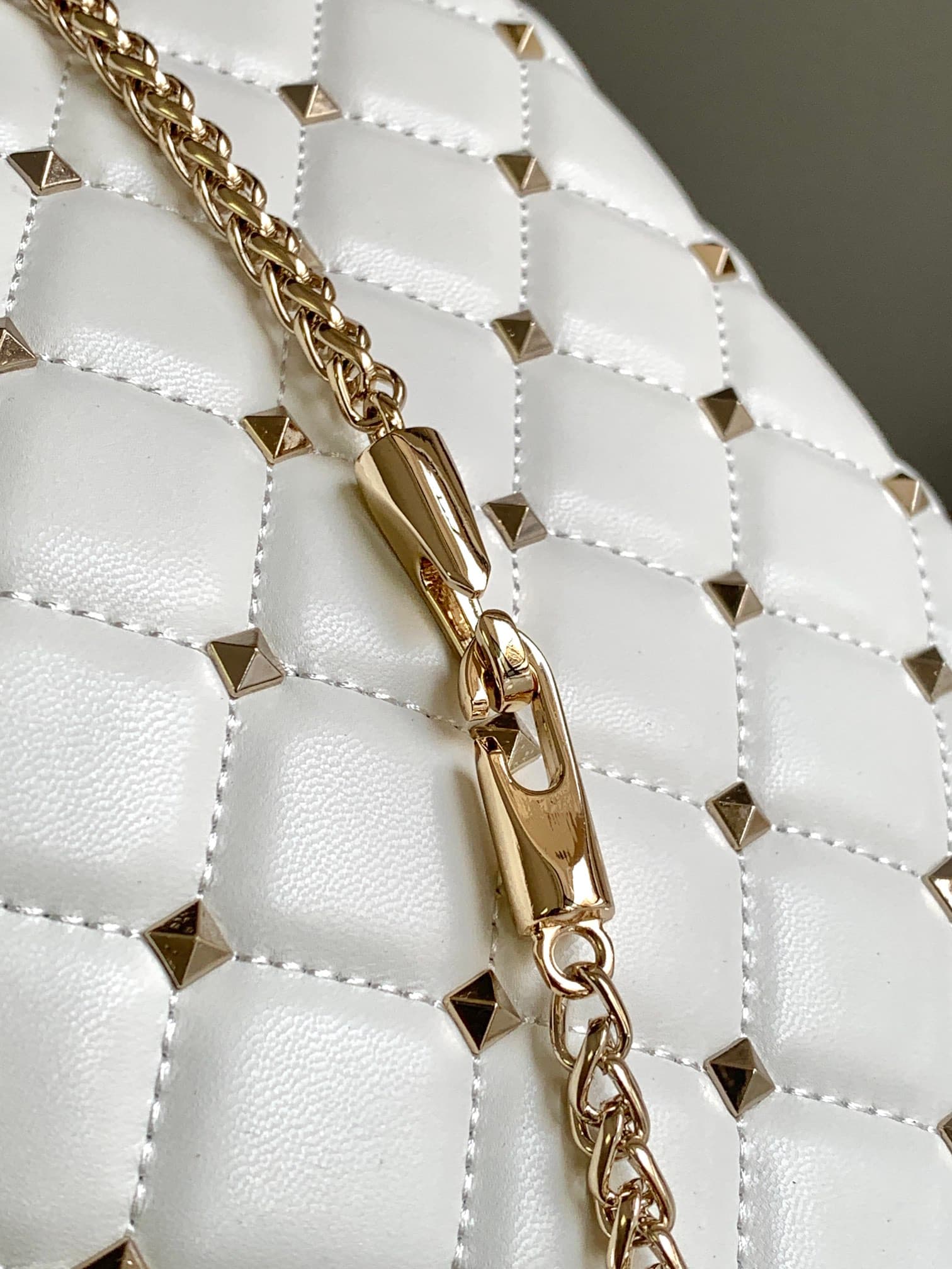 Valentino Gold Crossbody Bag 9873