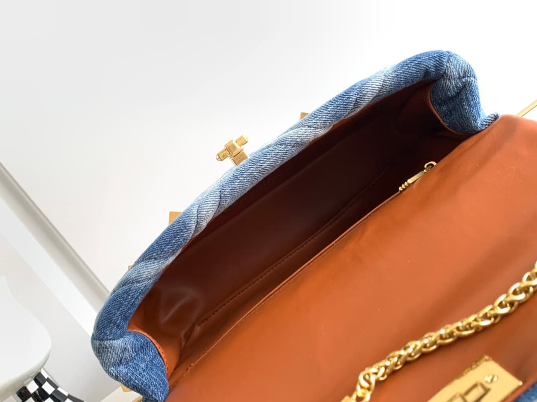 Valentino Yellow Medium Backpack 9828