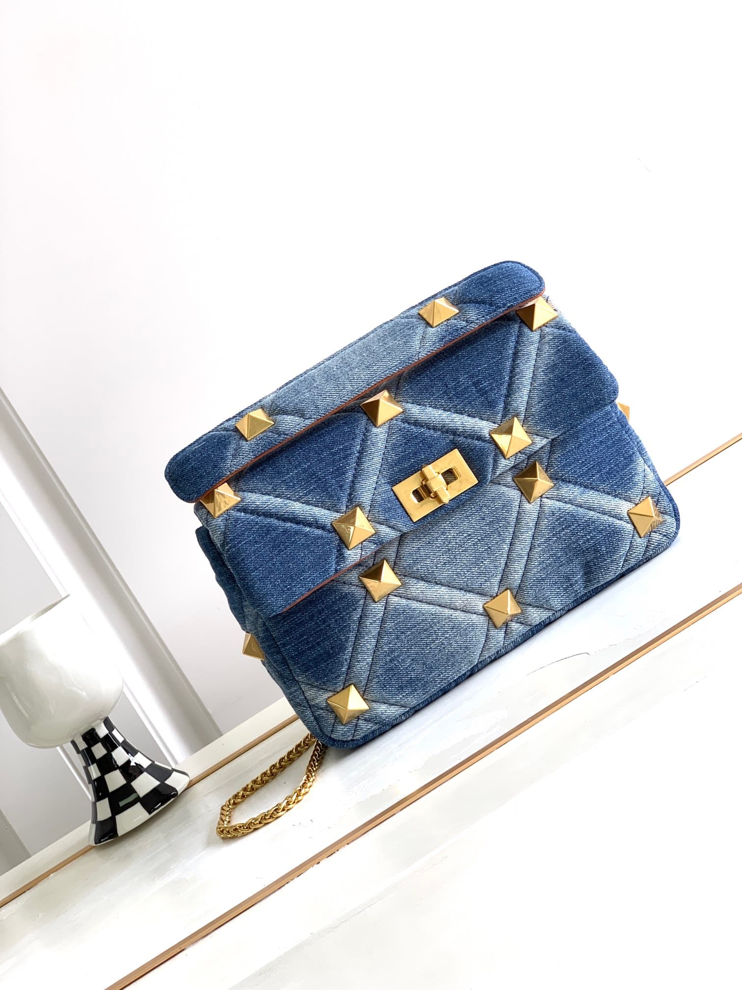 Valentino Yellow Medium Backpack 9829
