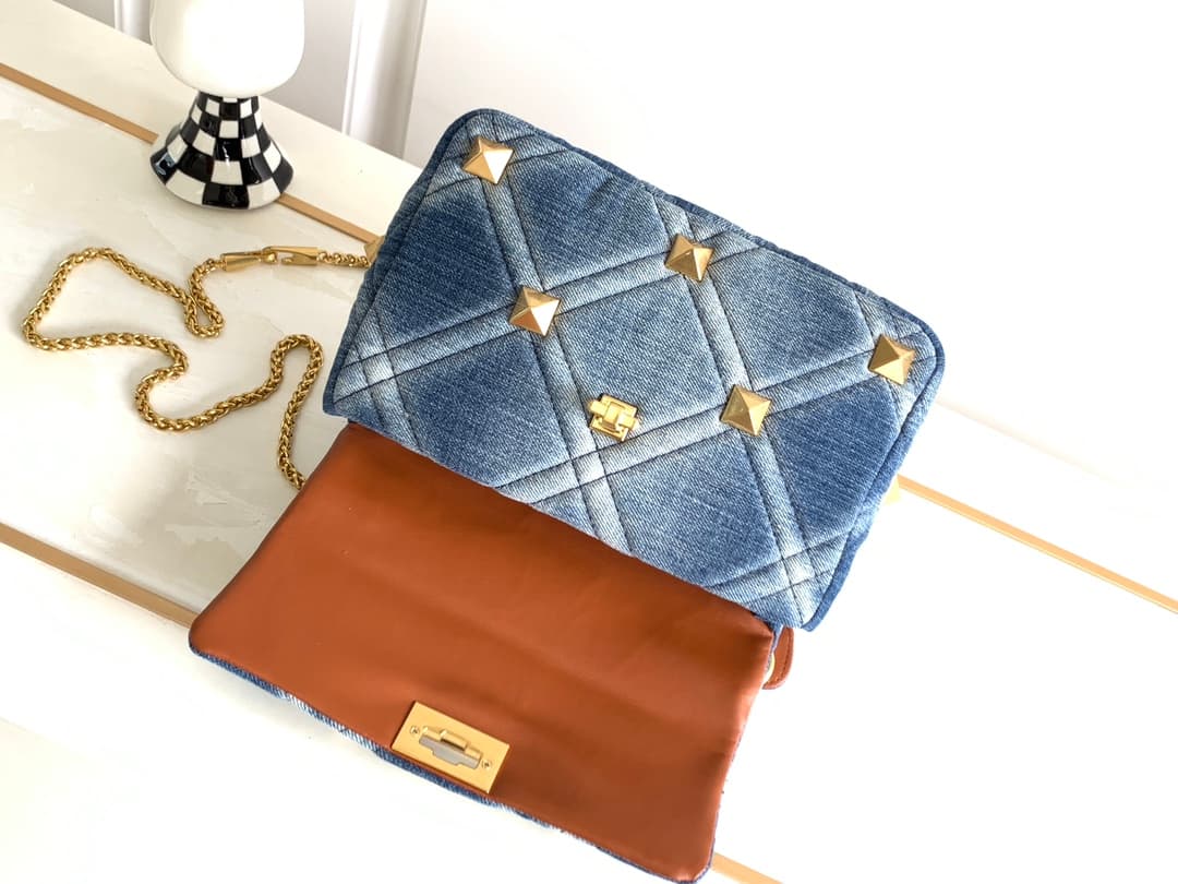 Valentino Yellow Medium Backpack 9829