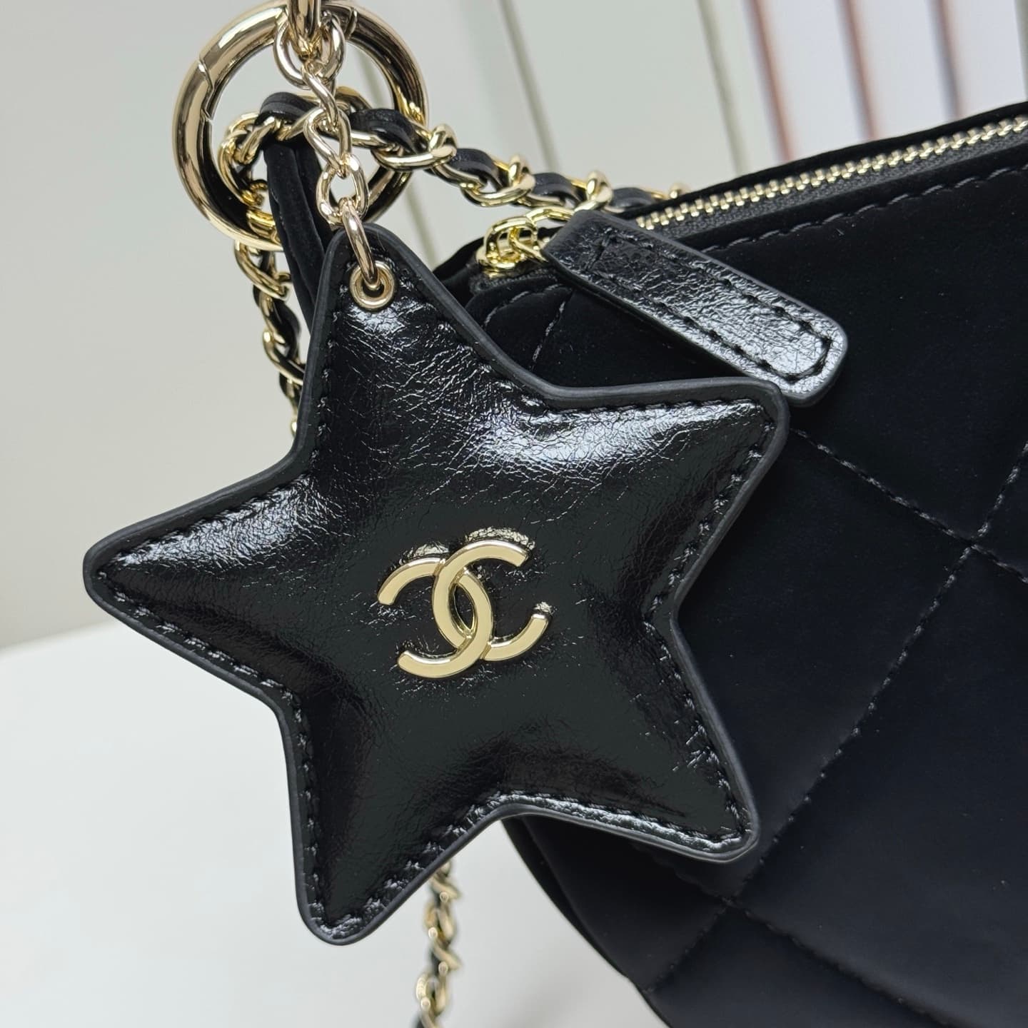Chanel Gold Crossbody Bag 6207