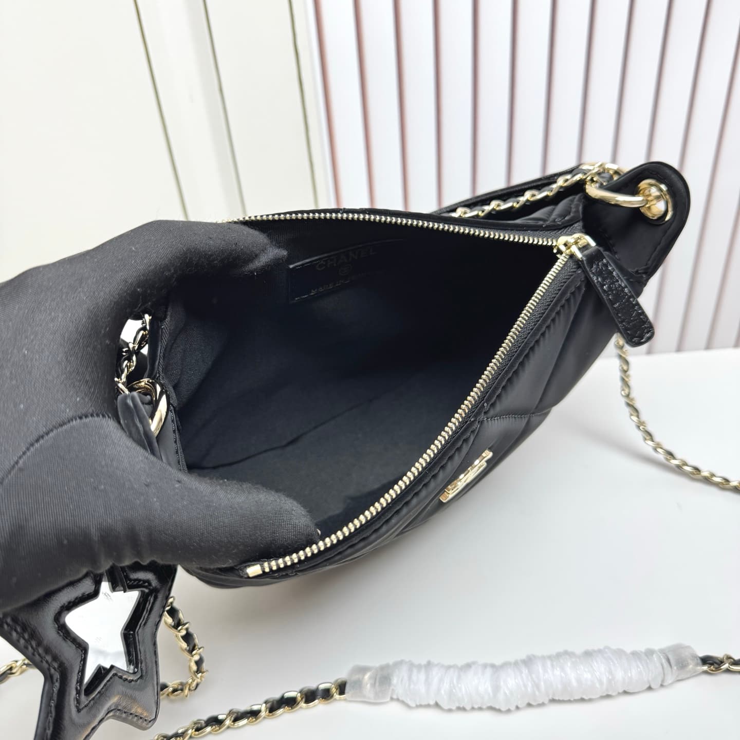 Chanel Gold Crossbody Bag 6207