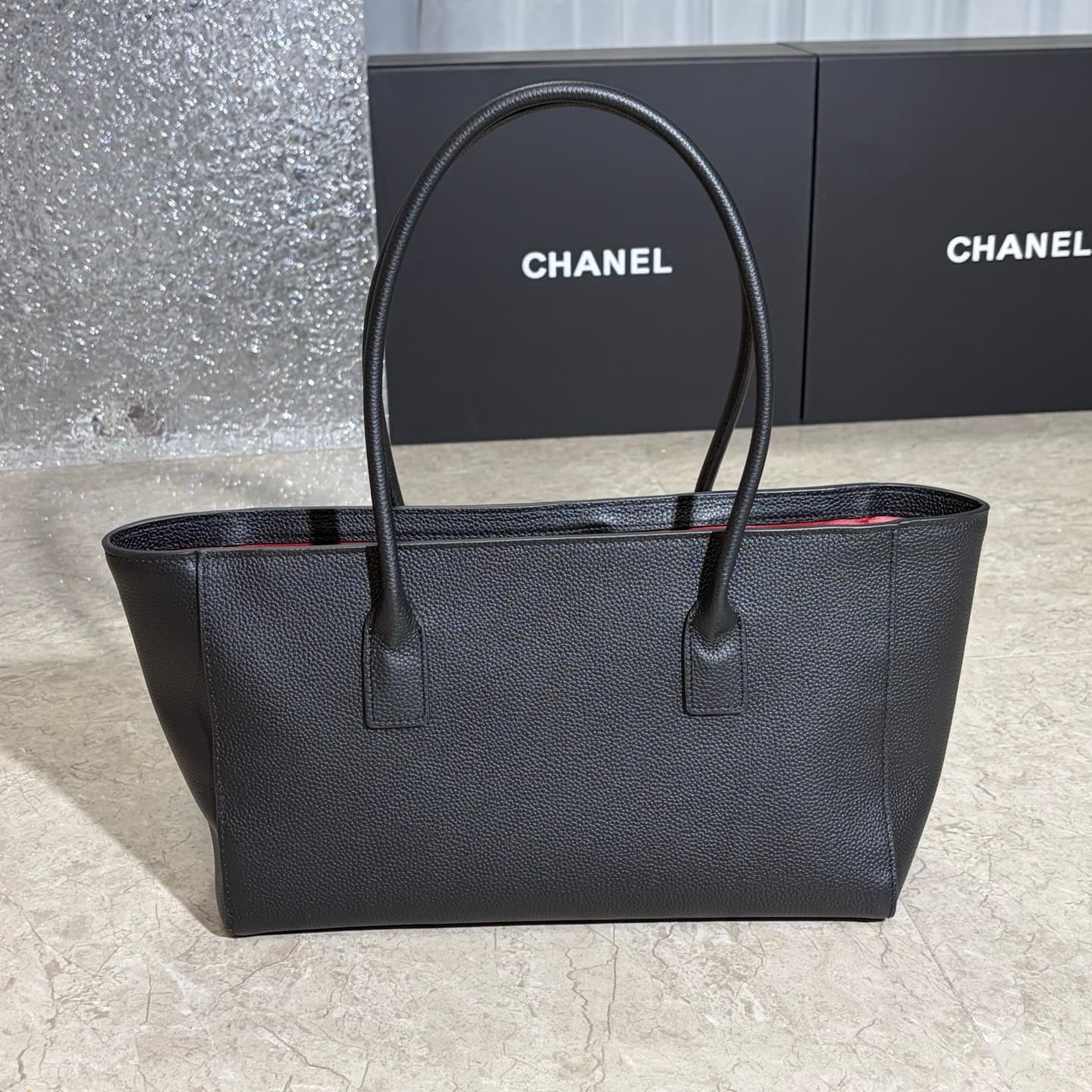 Chanel Green Tote Bag 7077