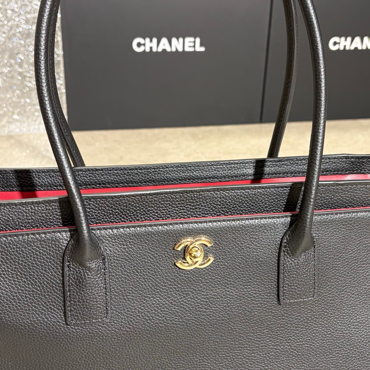 Chanel Green Tote Bag 7077