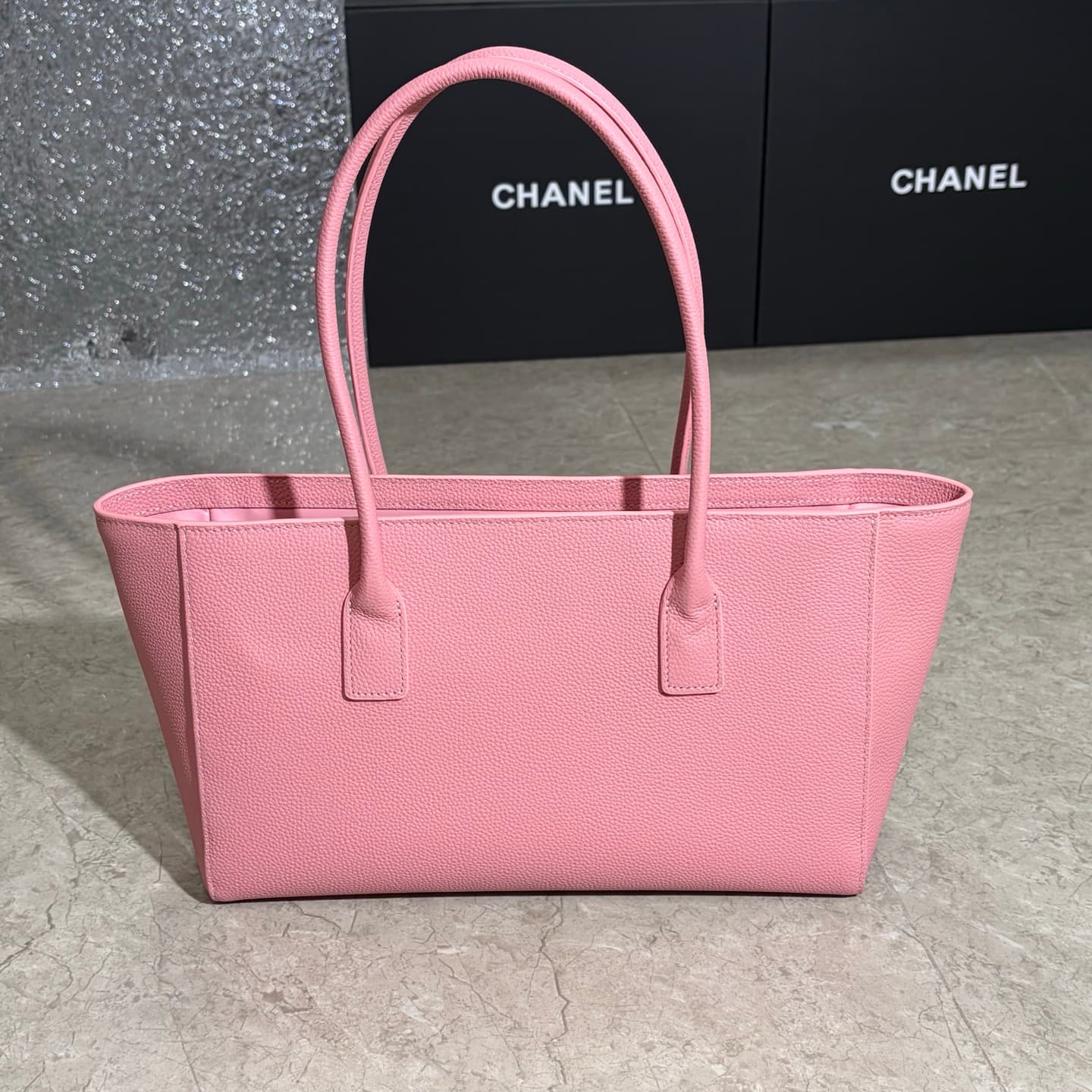 Chanel Green Tote Bag 7077