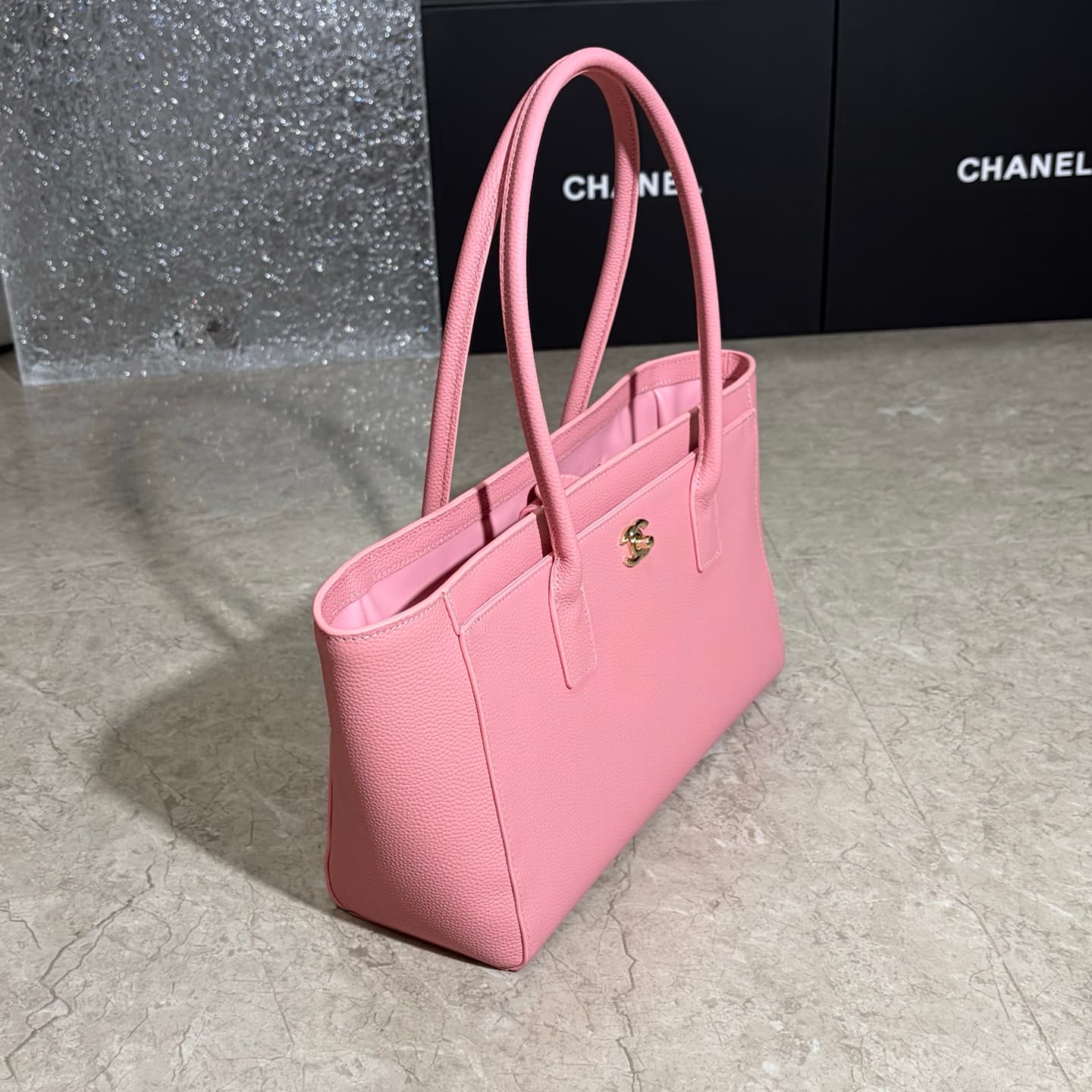 Chanel Green Tote Bag 7077