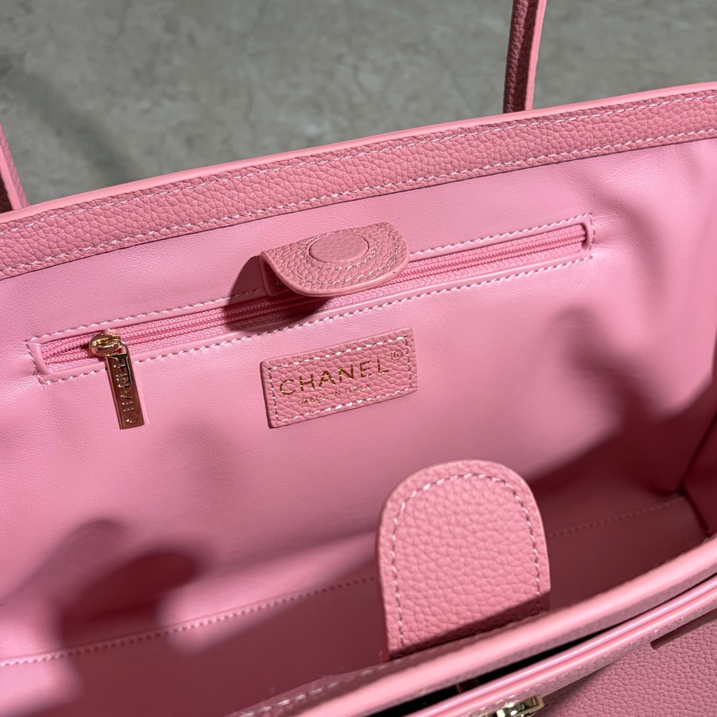 Chanel Green Tote Bag 7077