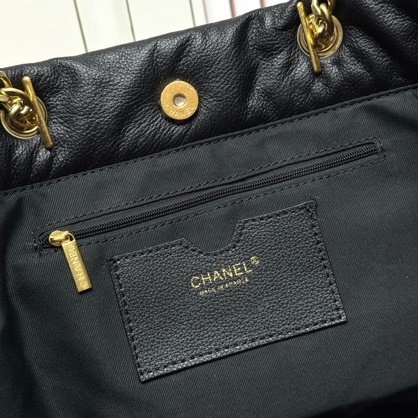 Chanel Black Tote Bag 6201