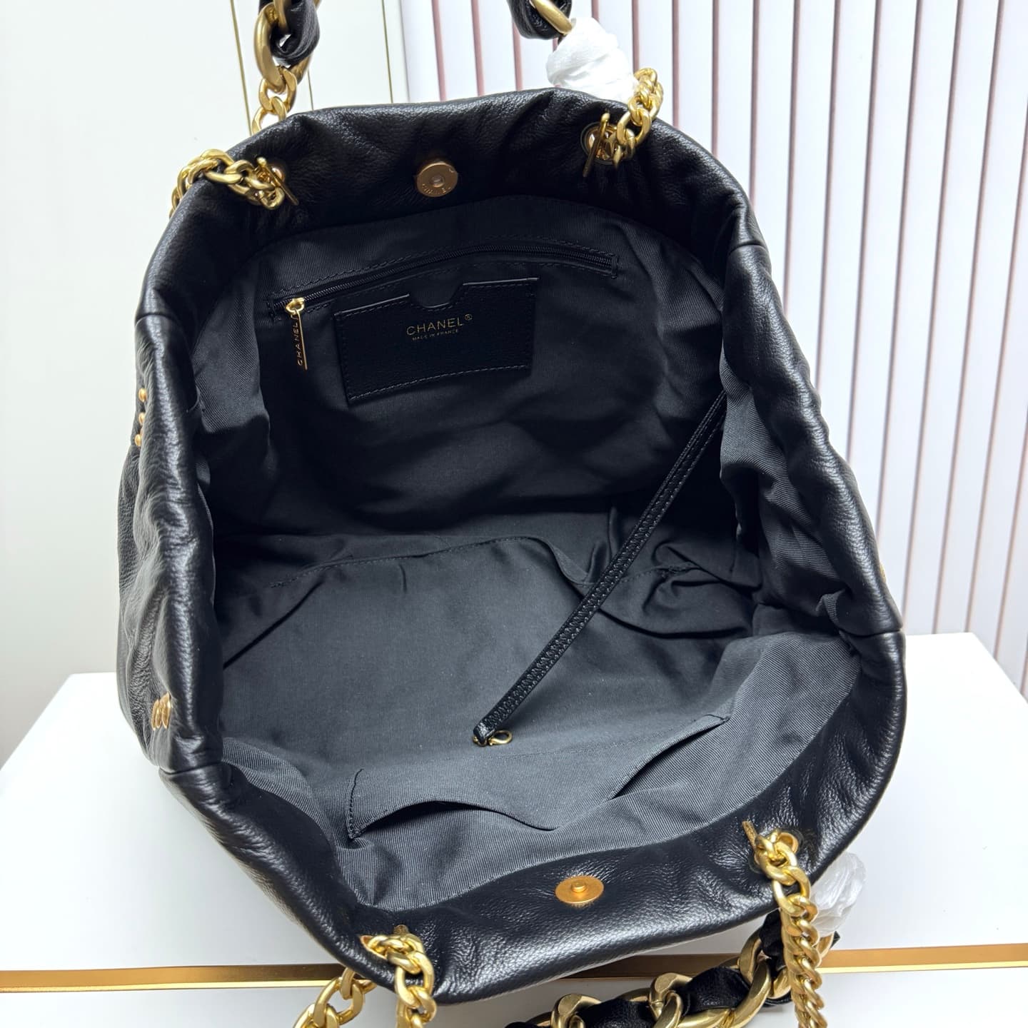 Chanel Black Tote Bag 6201