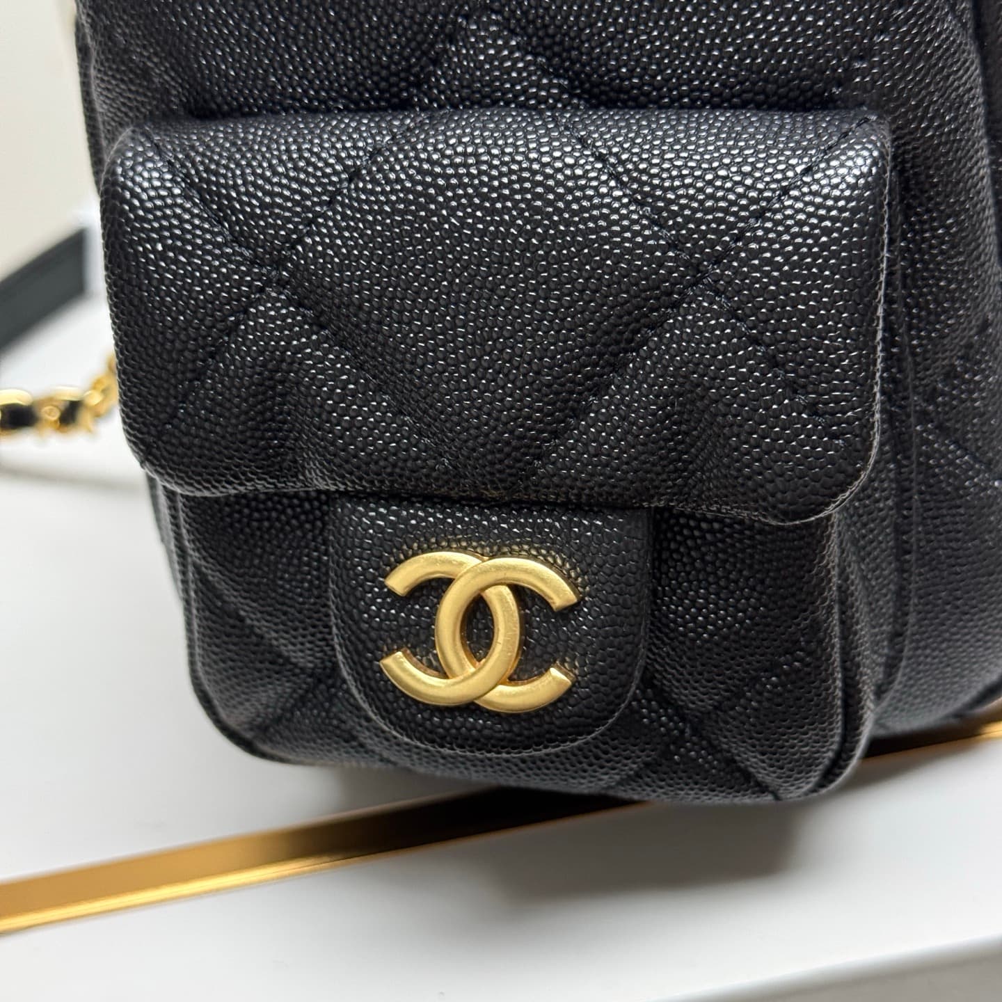 Chanel Gold Bag 6109