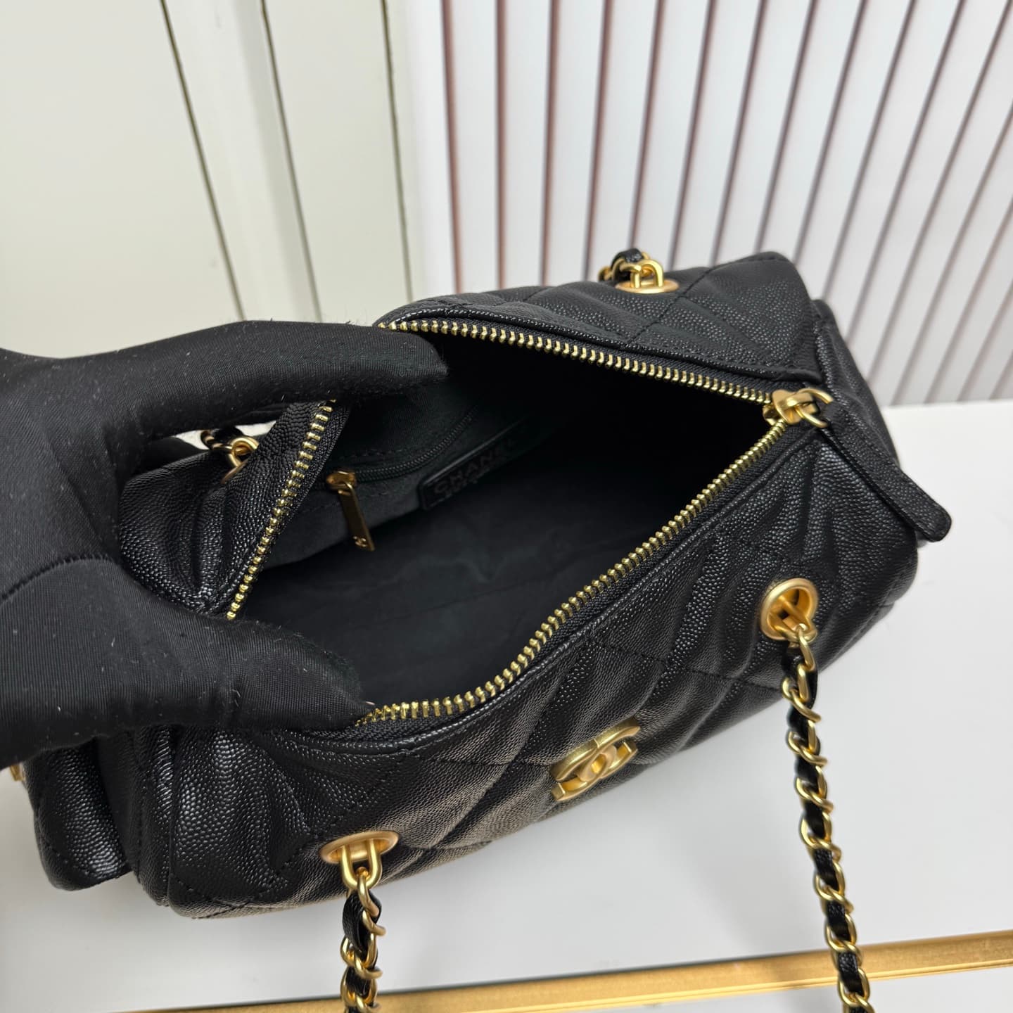 Chanel Gold Bag 6109