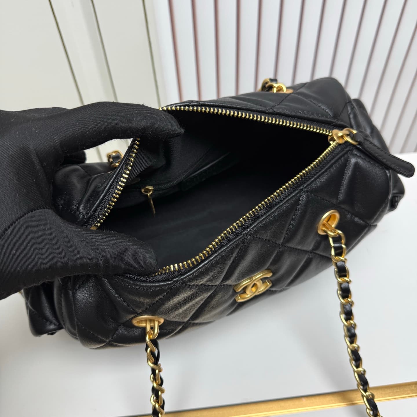 Chanel Gold Bag 6109