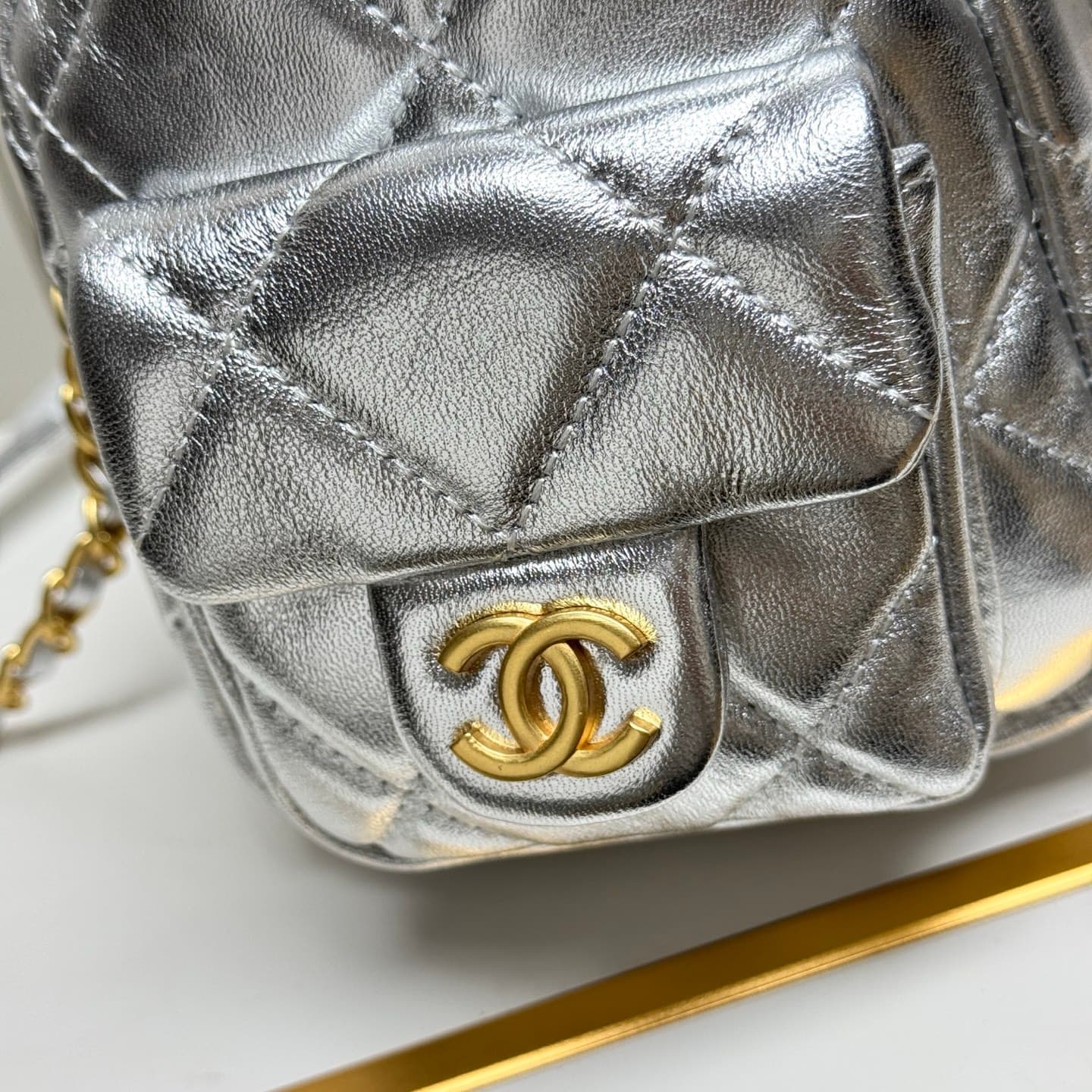 Chanel Gold Bag 6109