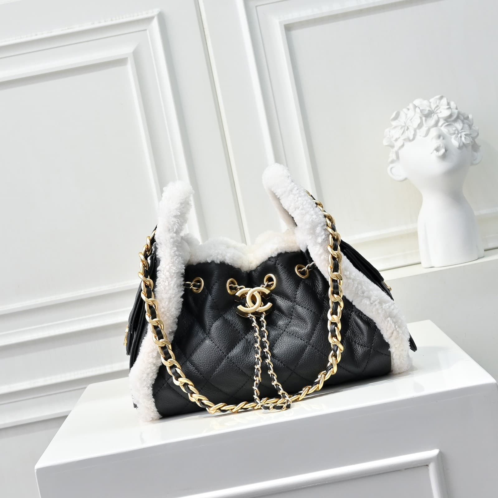 Chanel Gold Small Shoulder Bag 1251