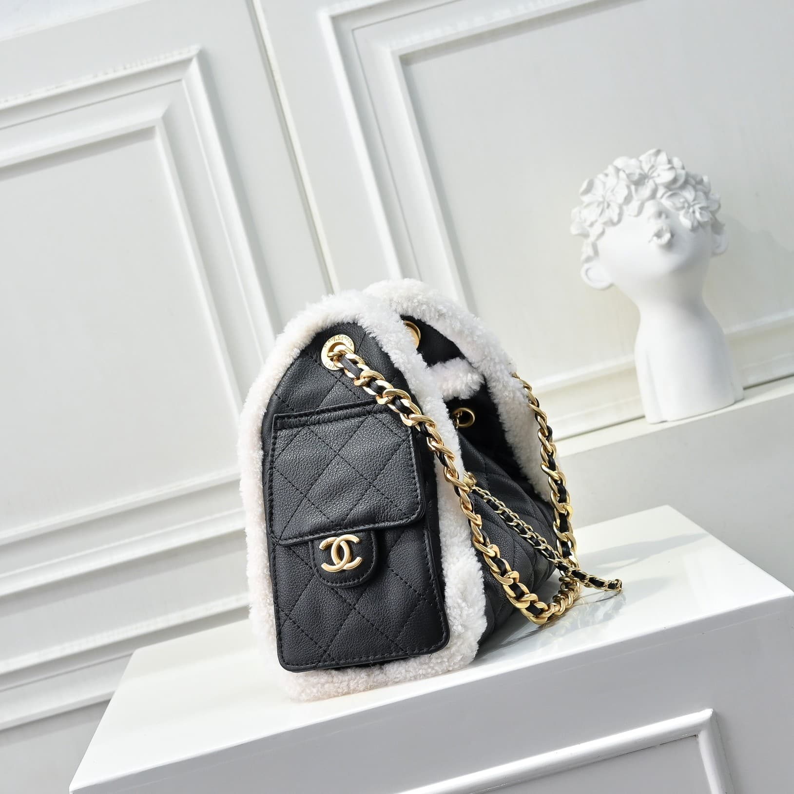 Chanel Gold Small Shoulder Bag 1251