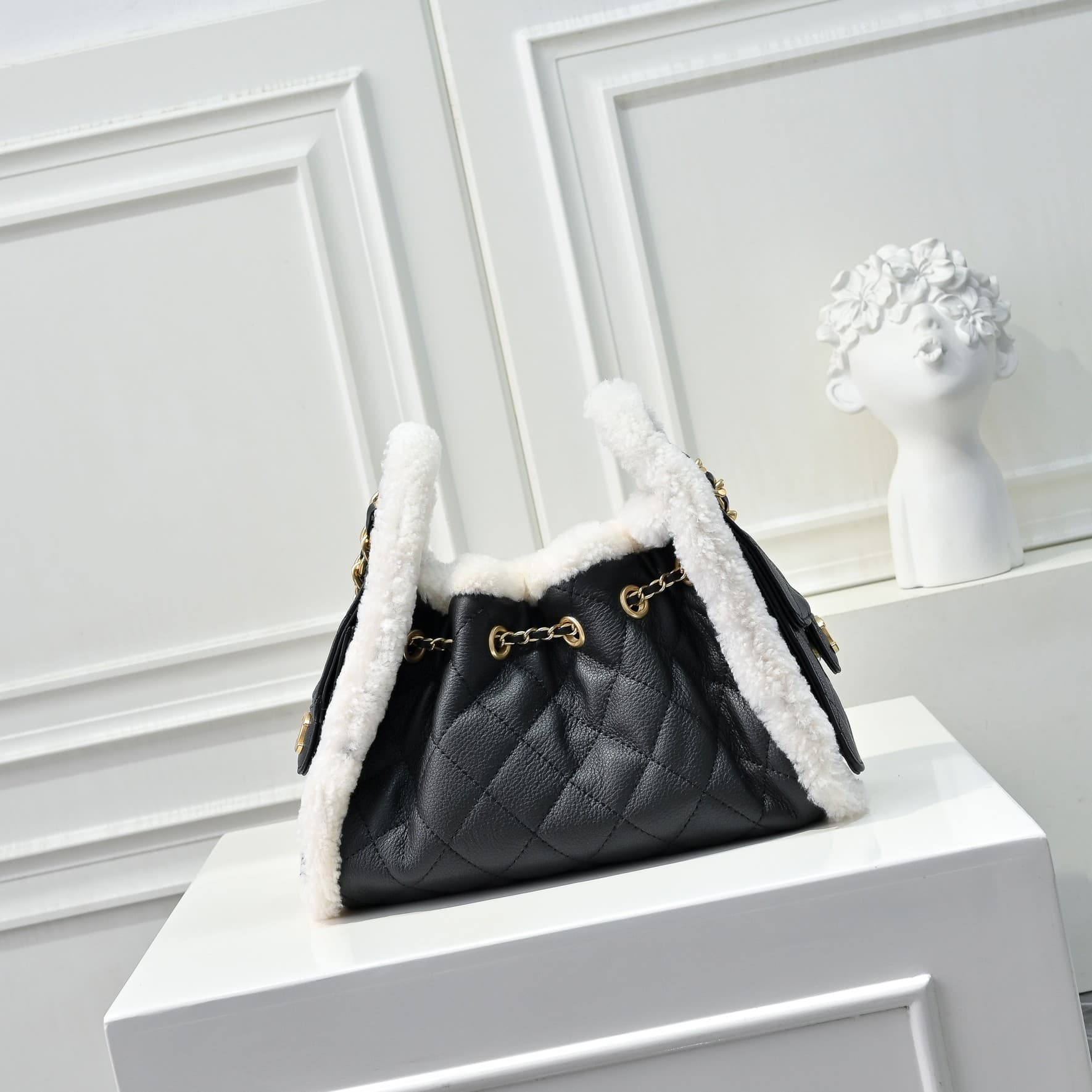 Chanel Gold Small Shoulder Bag 1251