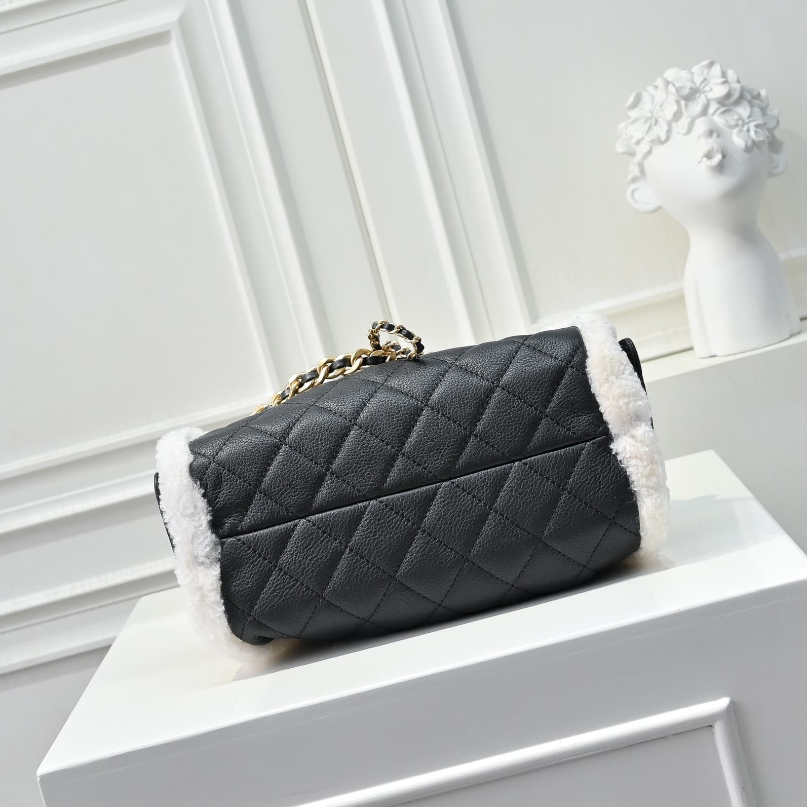 Chanel Gold Small Shoulder Bag 1251