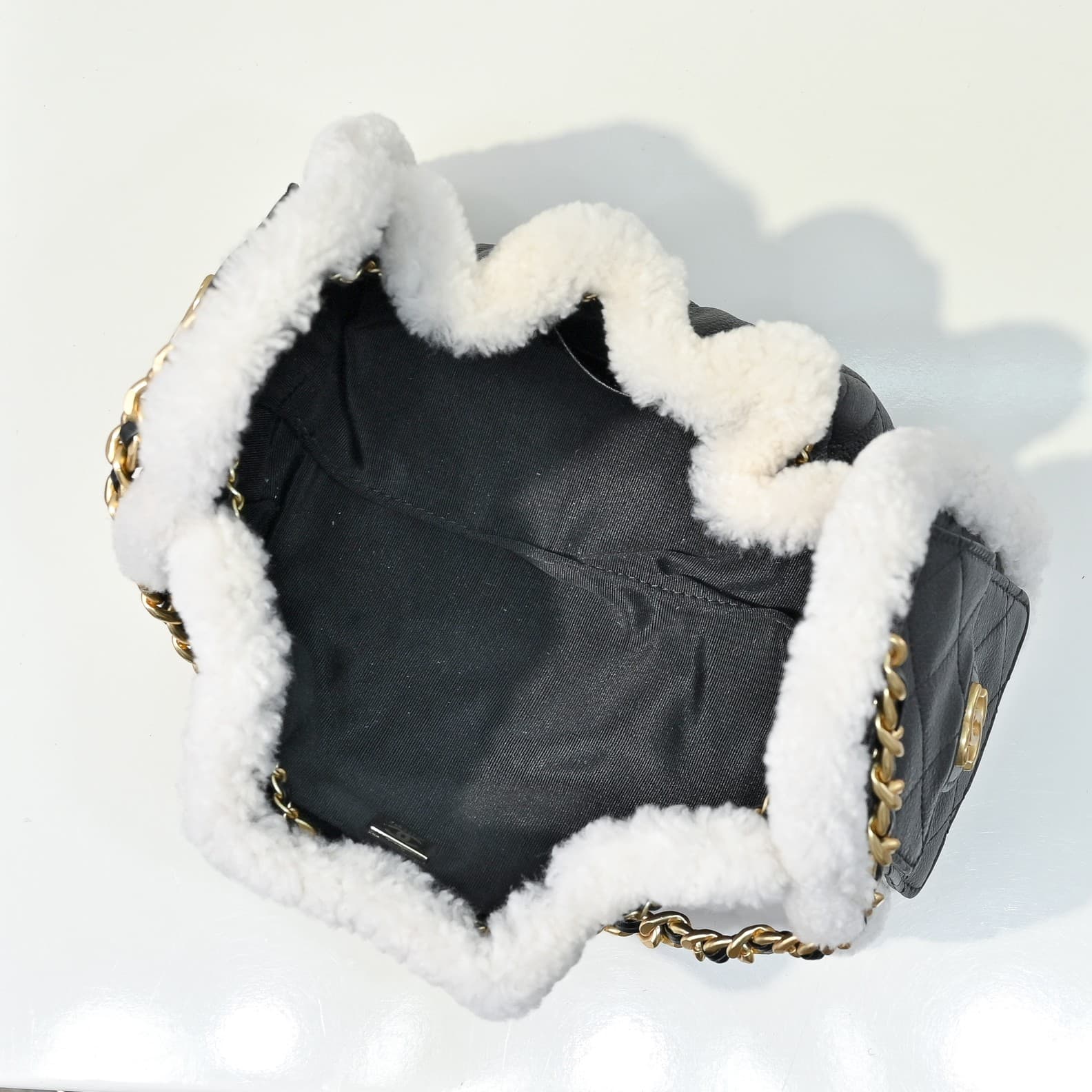 Chanel Gold Small Shoulder Bag 1251