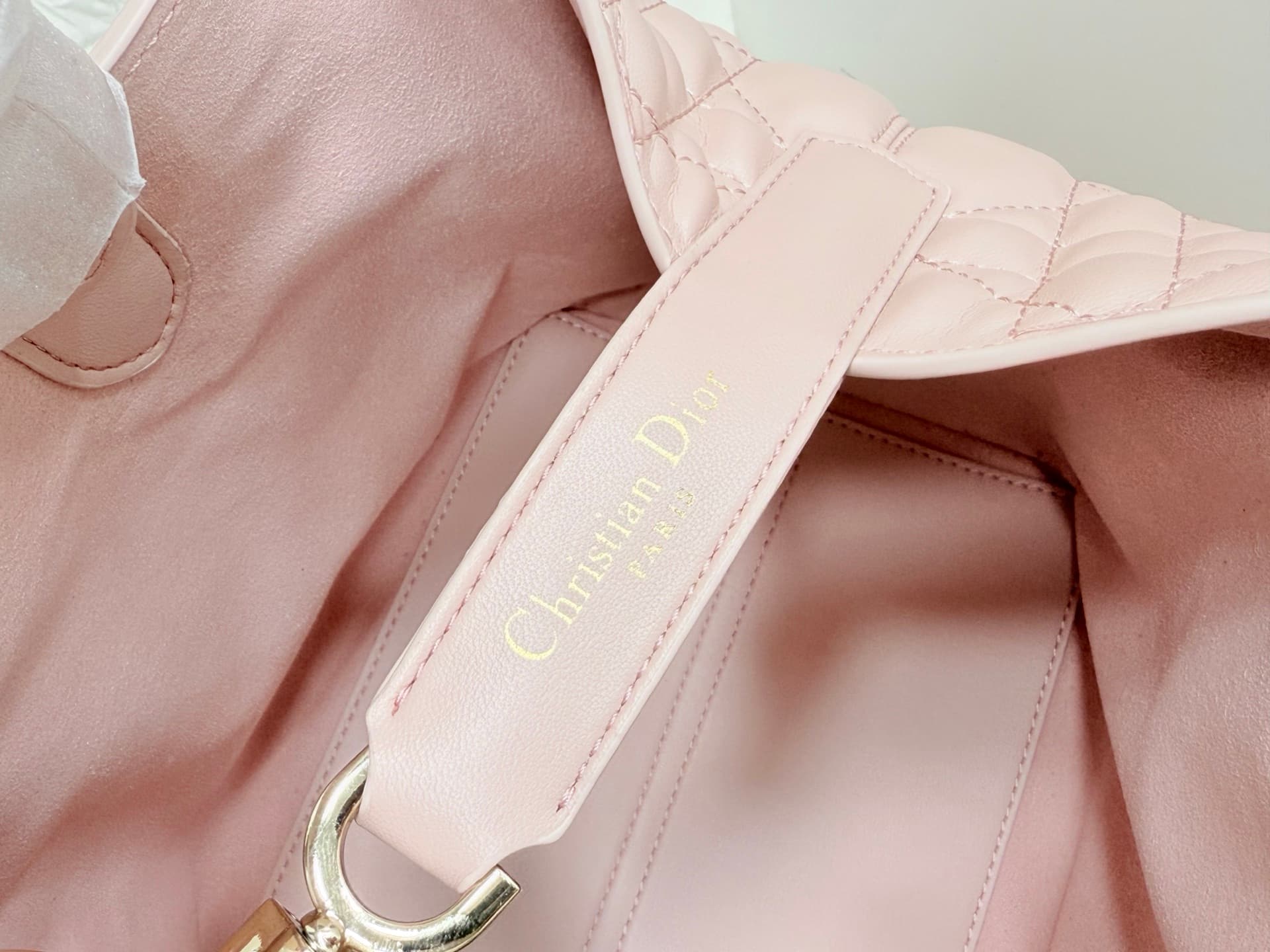 Dior Pink Medium Tote Bag 9936