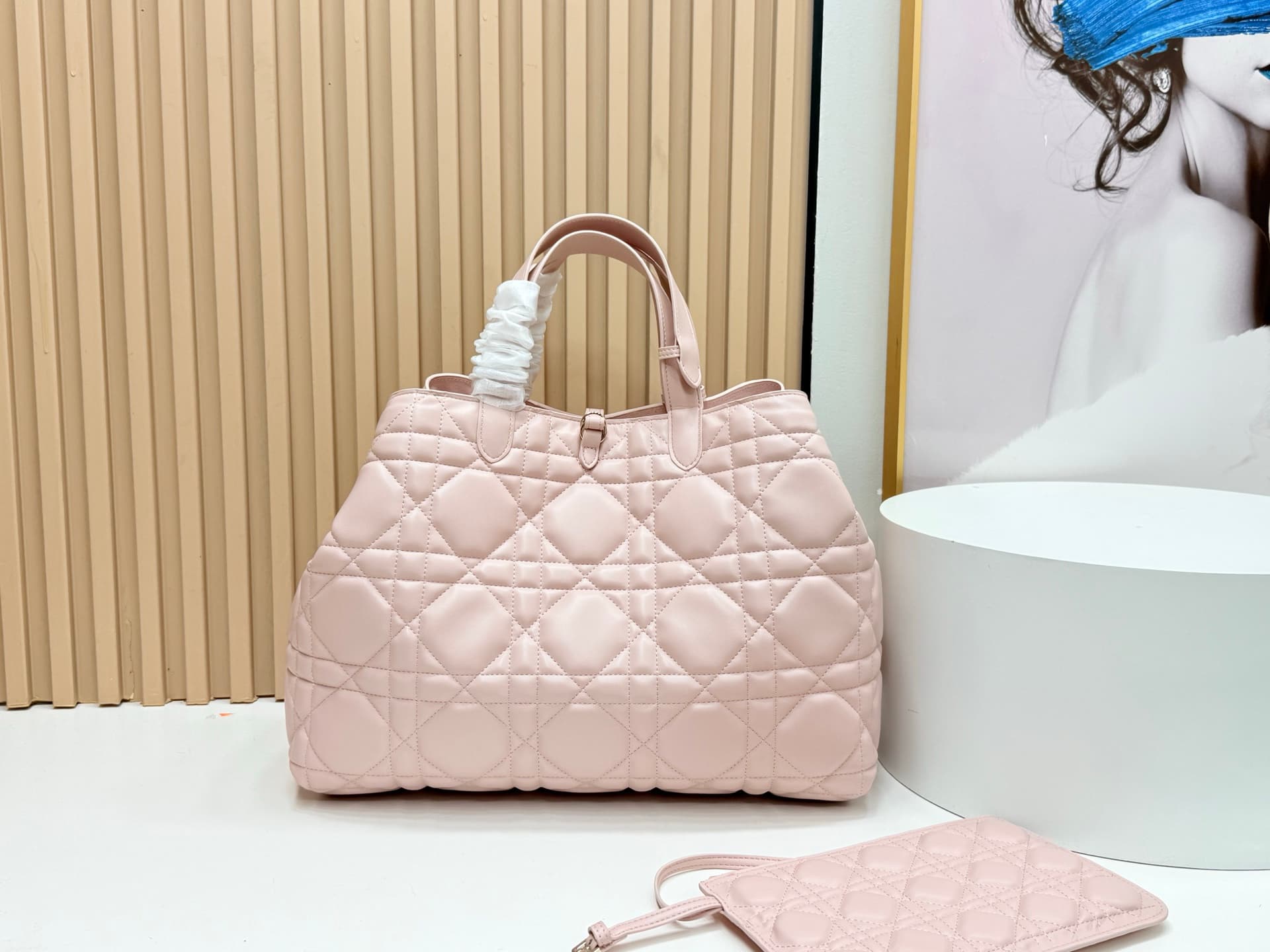 Dior Pink Large Tote Bag 9936