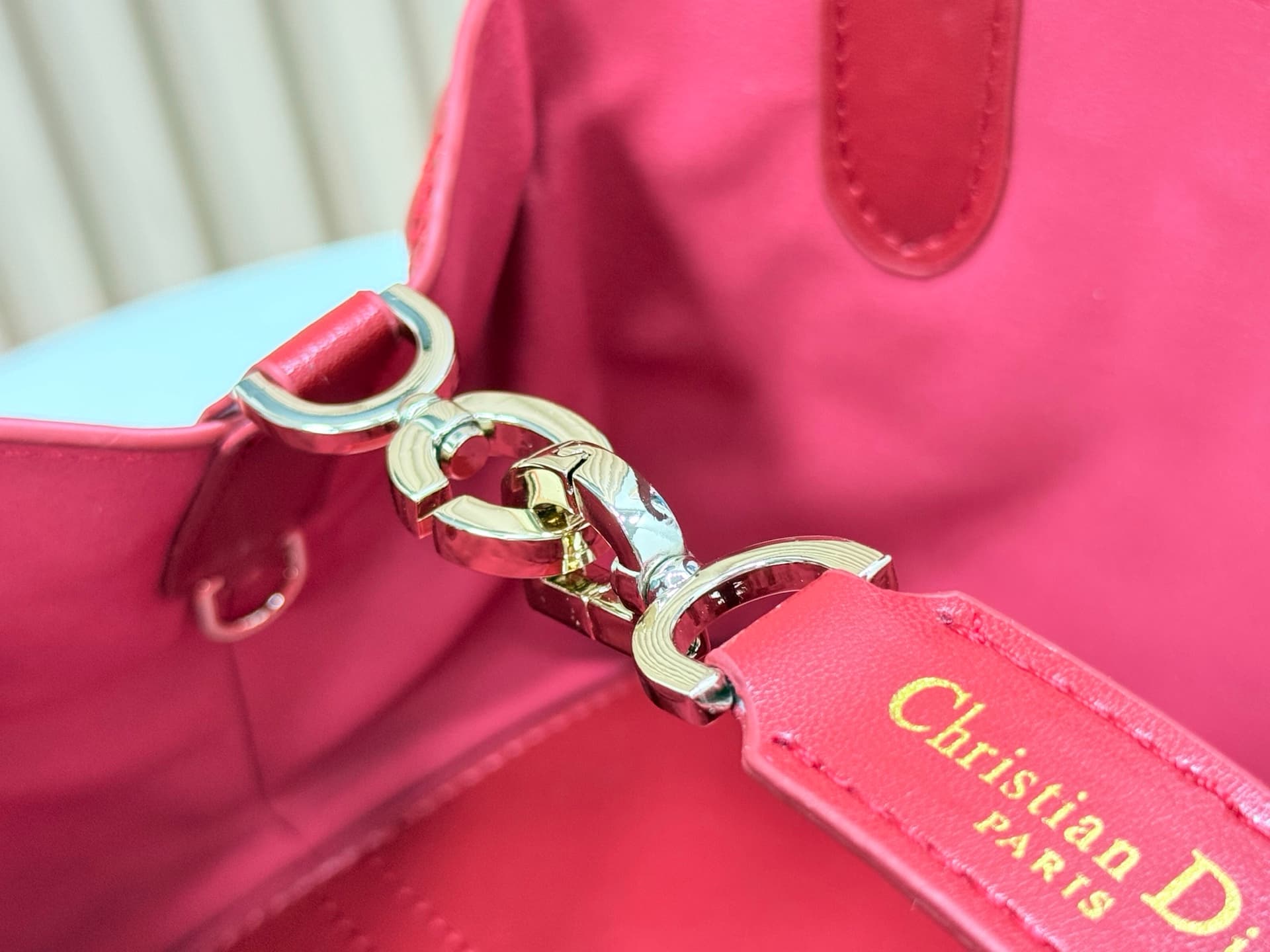 Dior Red Small Tote Bag 9936