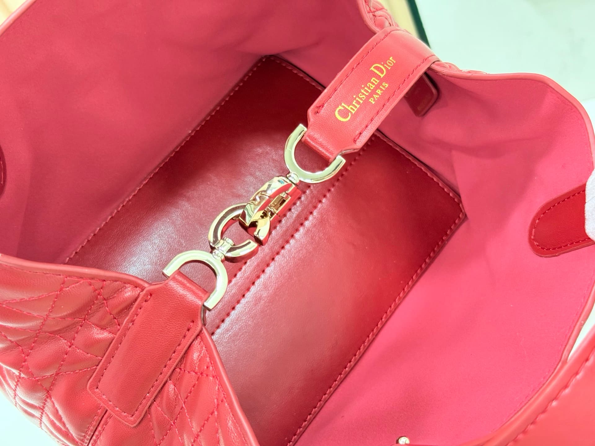 Dior Red Small Tote Bag 9936