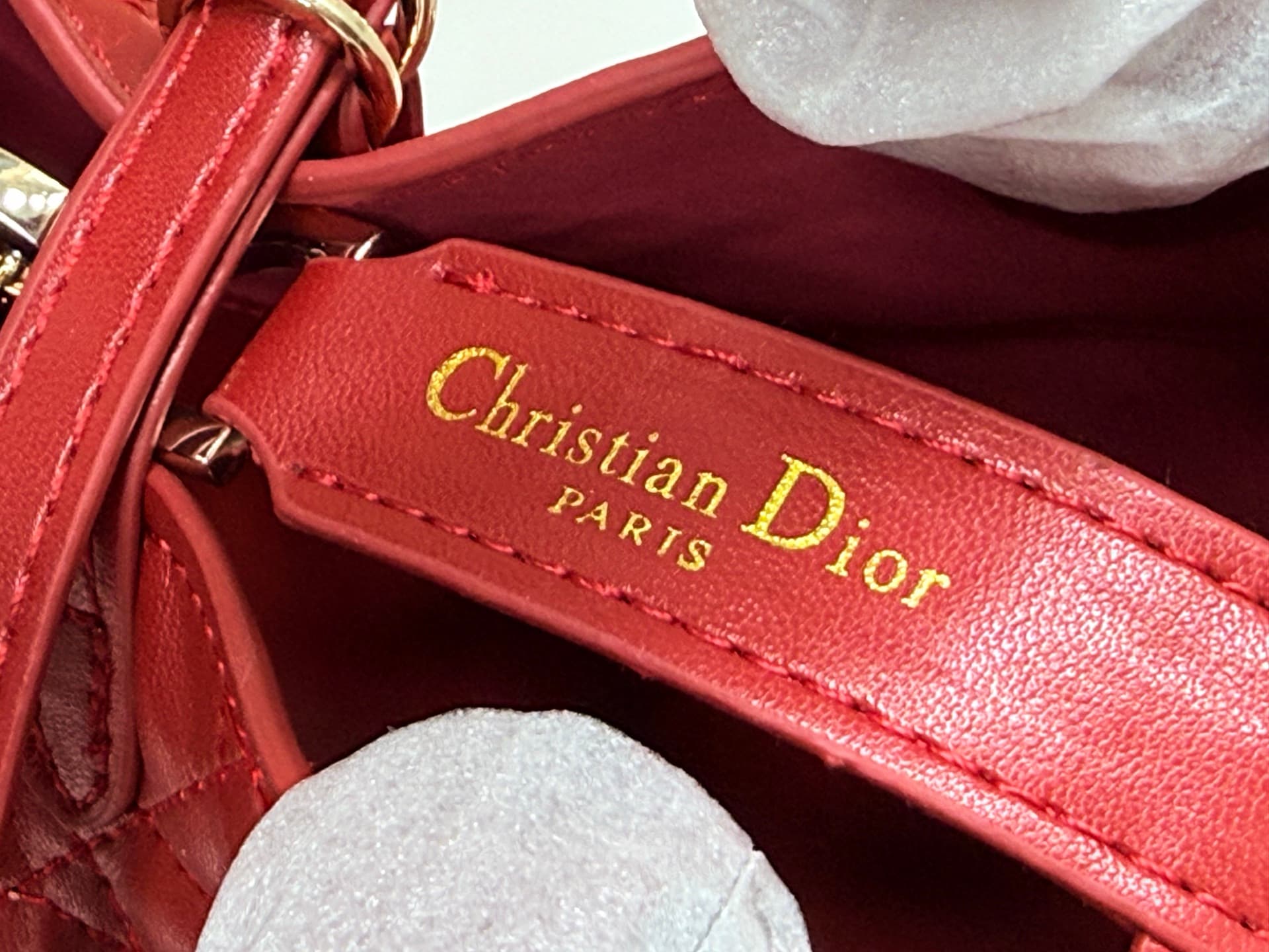 Dior Red Medium Tote Bag 9936