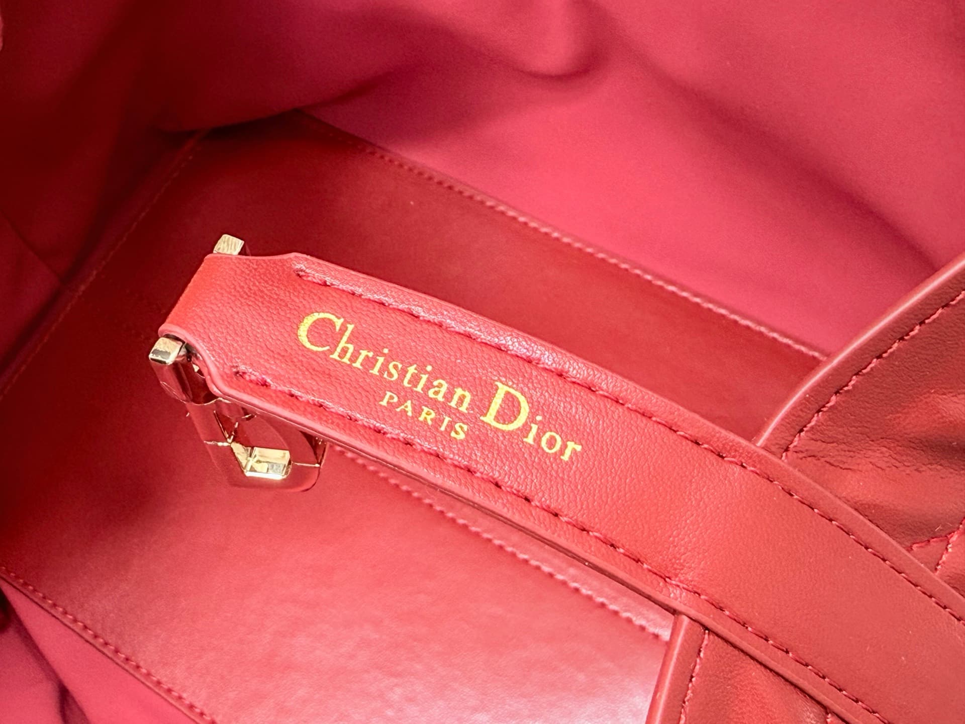 Dior Red Large Tote Bag 9936
